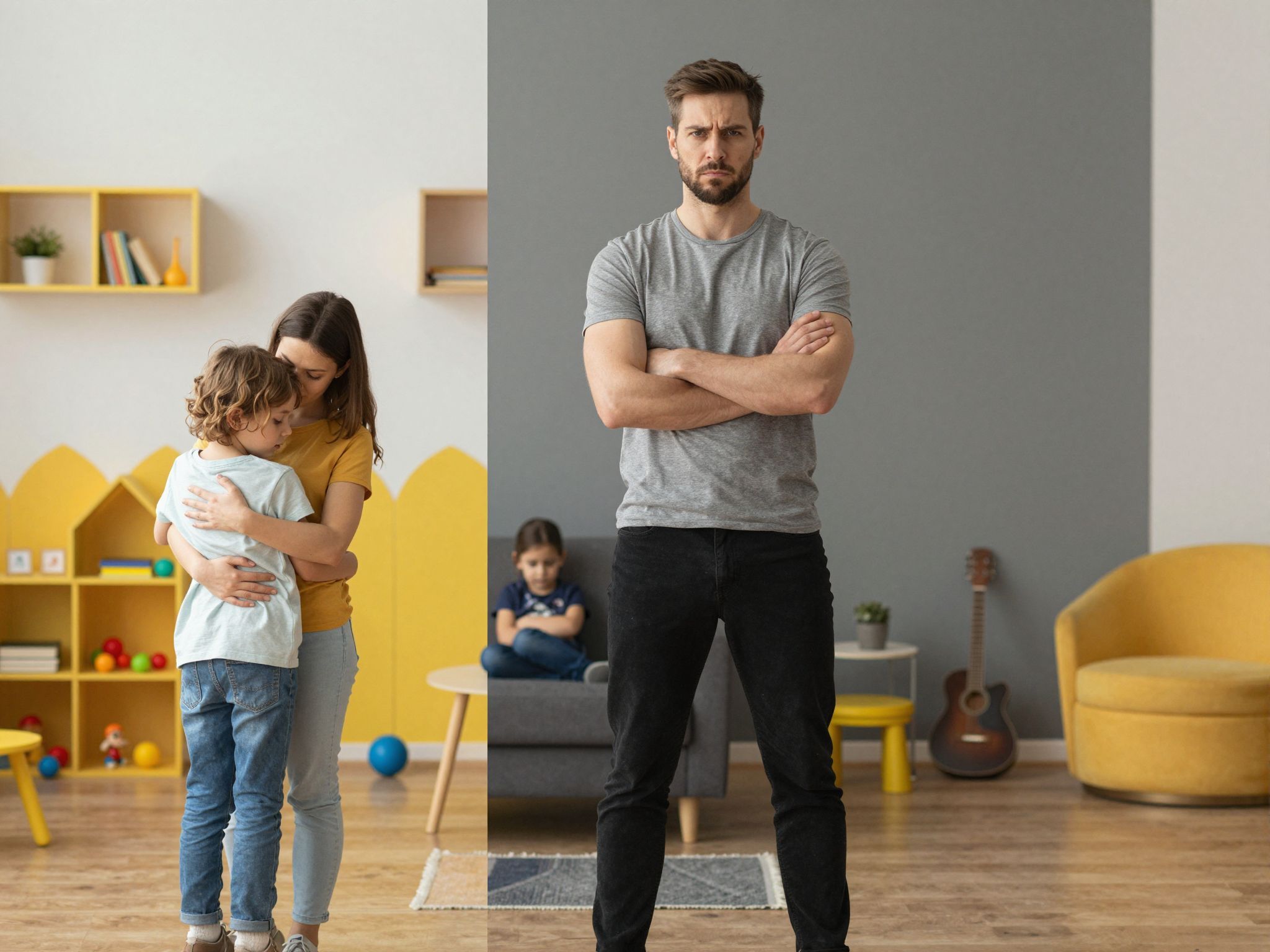 A szigorú nevelés hosszú távon gátolja a kötődést.