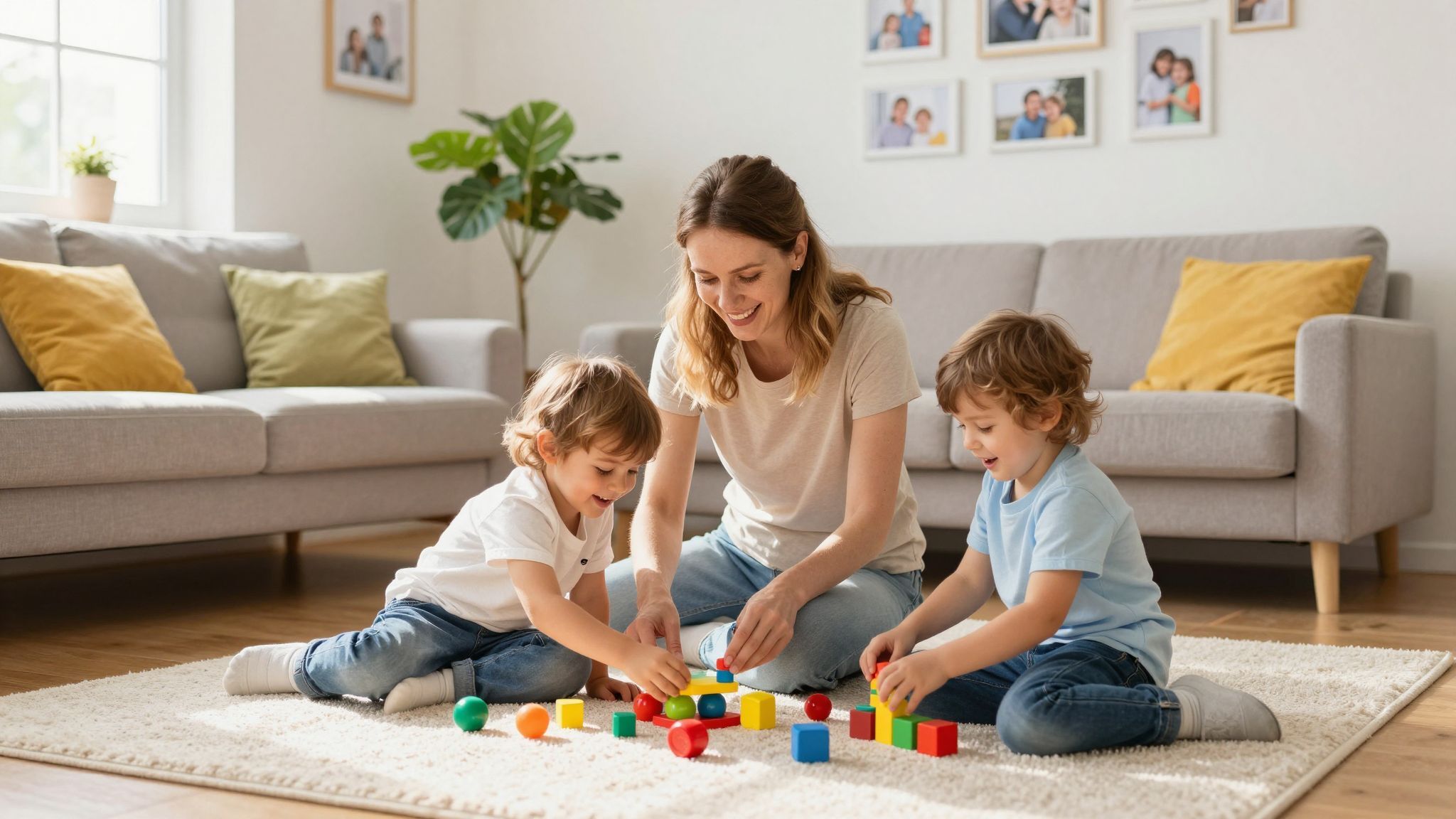 Több gyerek esetén a kommunikáció kulcsfontosságú a harmóniához.