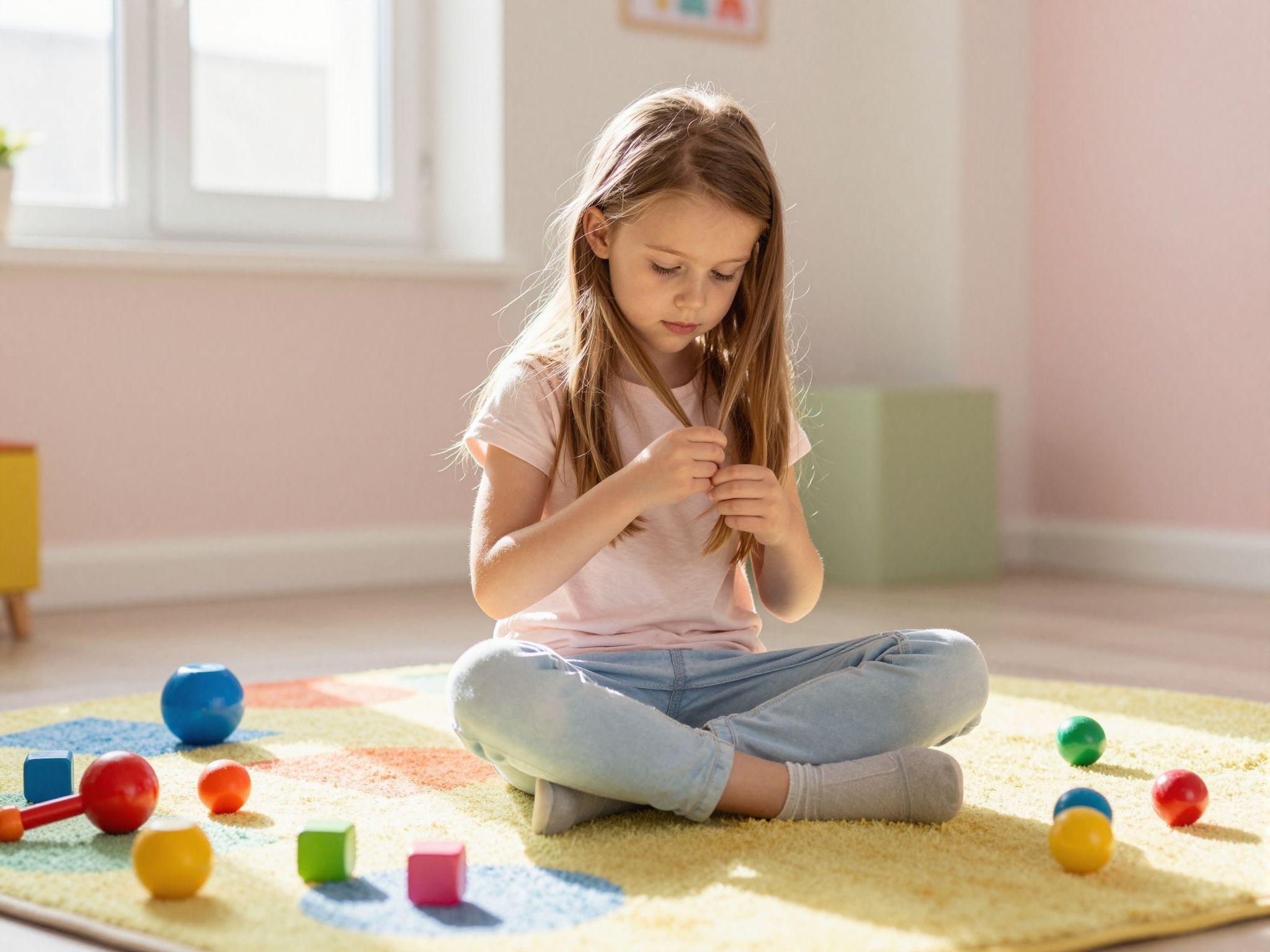 A hajtépés gyakran stresszoldásként szolgál a gyerekeknek.