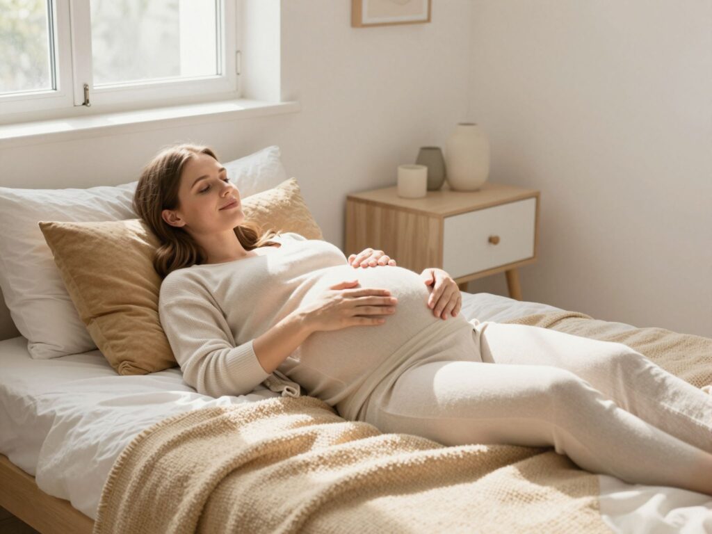 Hogyan aludj kényelmesen és biztonságosan a terhesség alatt?
