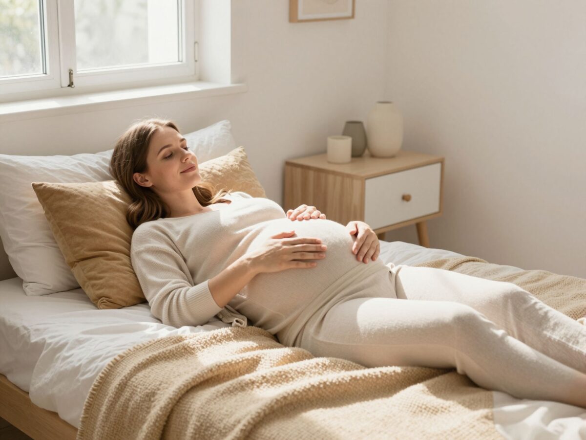 Hogyan aludj kényelmesen és biztonságosan a terhesség alatt?