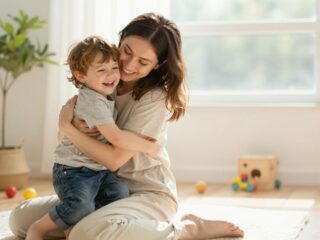 Hogyan erősítsd a kötődést a gyermekeddel? Az érintés és az ölelés ereje