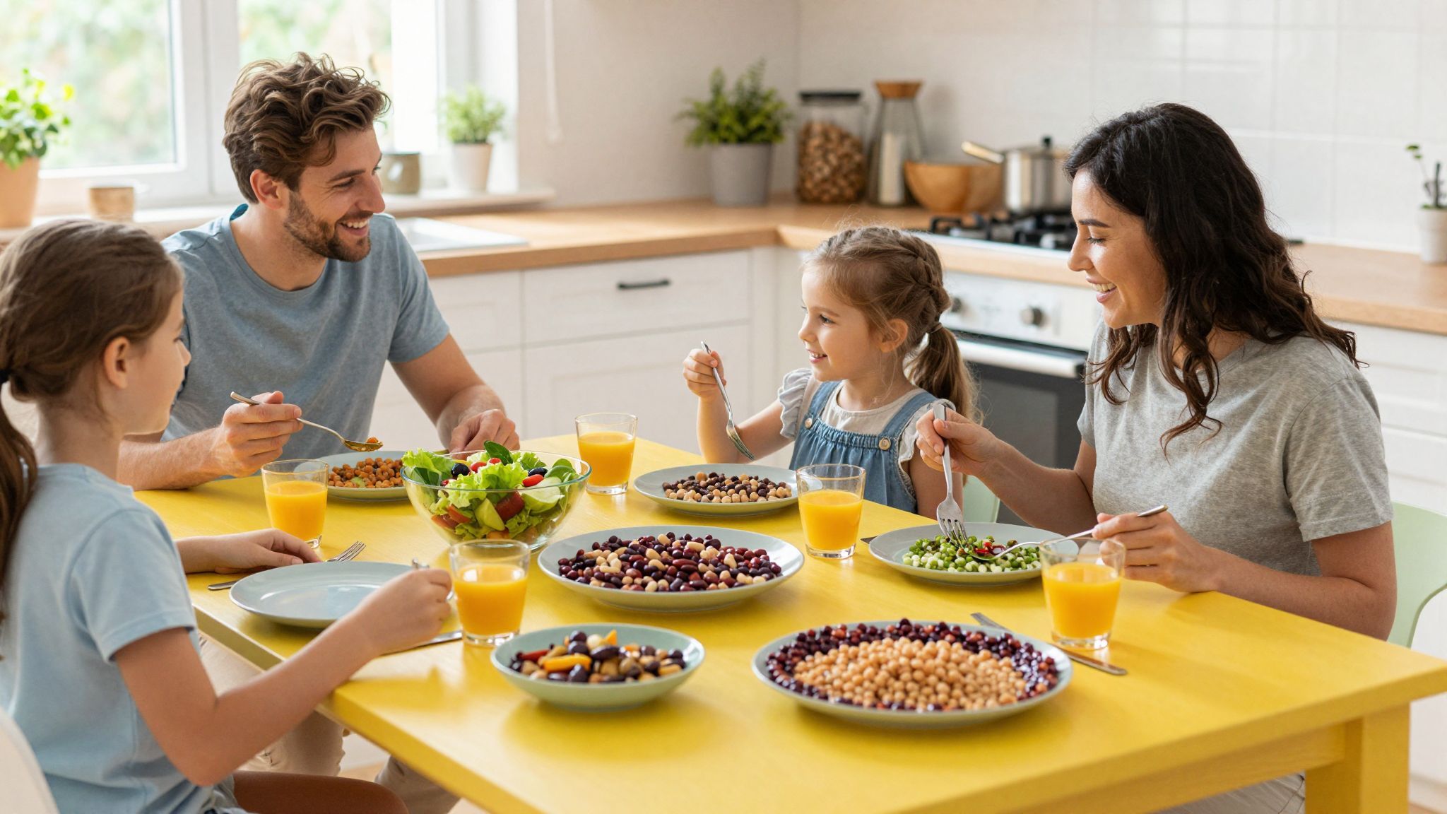 Főzzünk hüvelyesekből ízletes leveseket és salátákat!