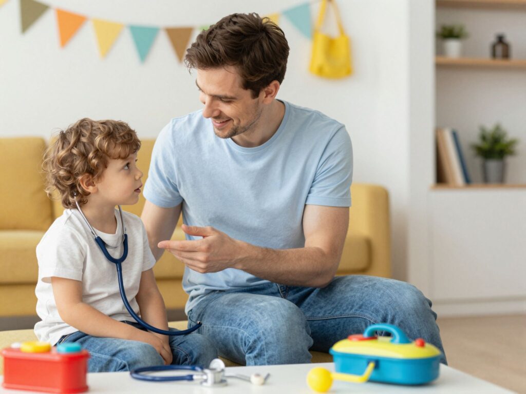 Hogyan készítsd fel a gyereket az orvosi vizsgálatra, hogy ne féljen?
