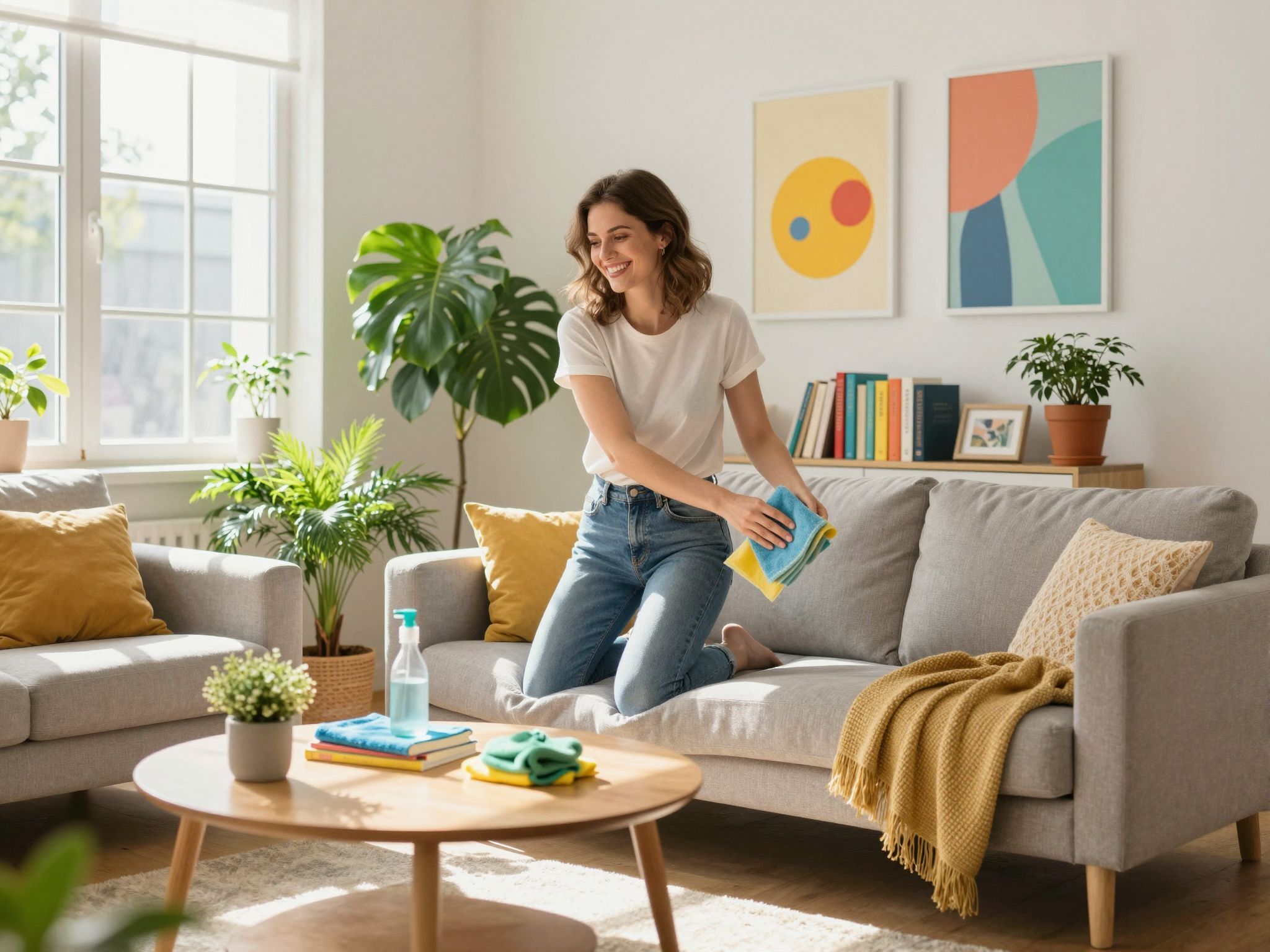 A rendszeres takarítás segíthet a stressz csökkentésében.