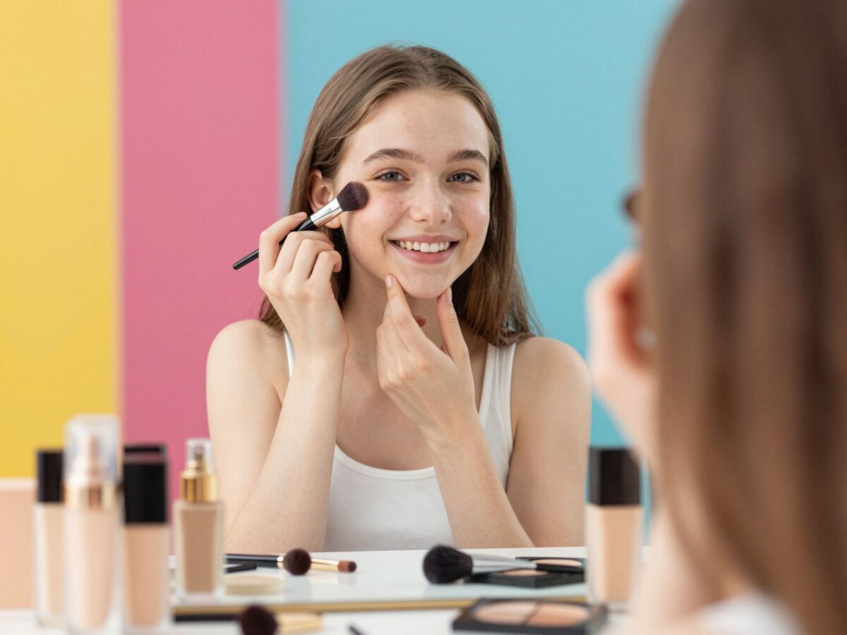 Hogyan sminkeljen egy tinédzser? Útmutató pattanásos bőrre
