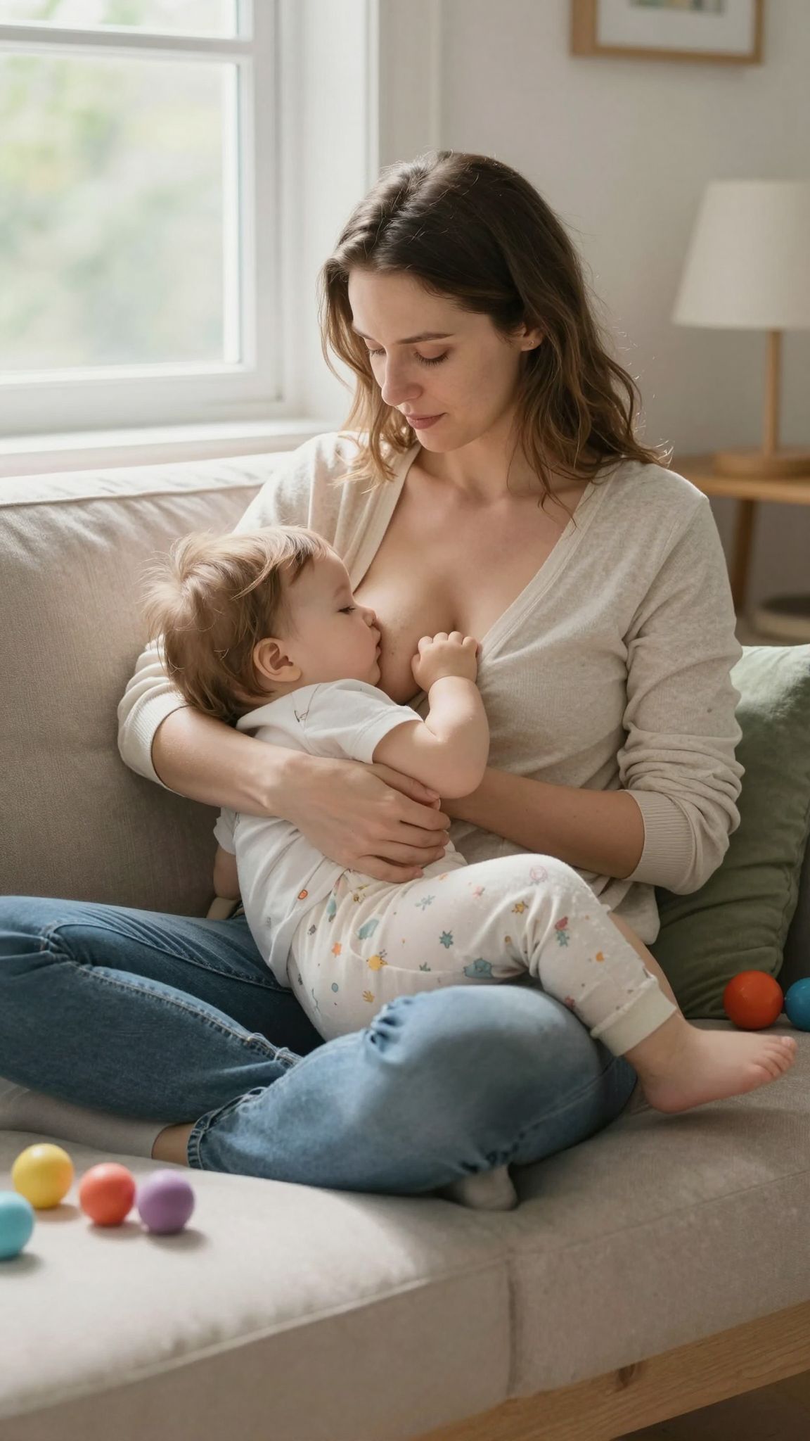 A szoptatás érzelmi kötődést erősít a kétéveseknél.