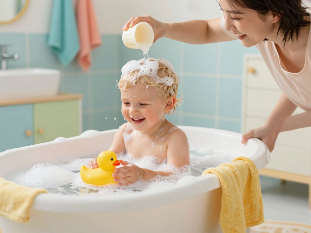 Hogyan vedd rá a gyereket a hajmosásra? Tippek és trükkök a hiszti elkerülésére