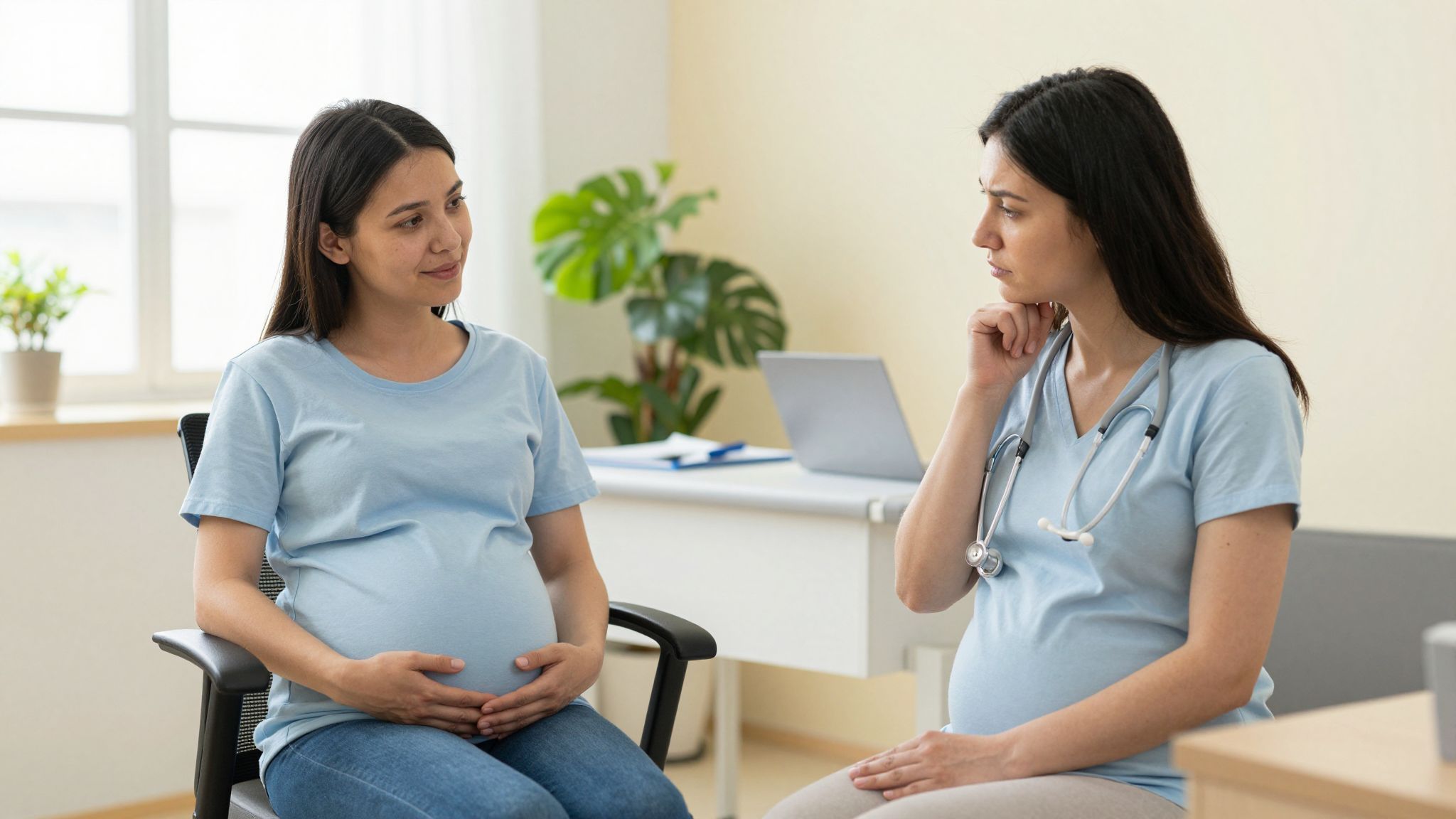 A hormonok hatása mélyen formálja a kismama érzelmeit.