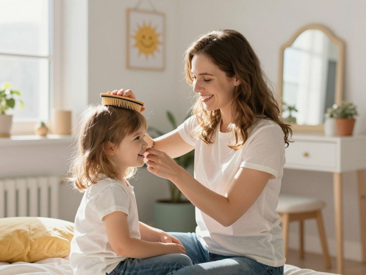 Így szerettesd meg a fésülködést a gyermekeddel