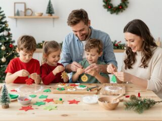 Karácsonyi díszek készítése só-liszt gyurmából: egyszerű és szórakoztató program az egész családnak