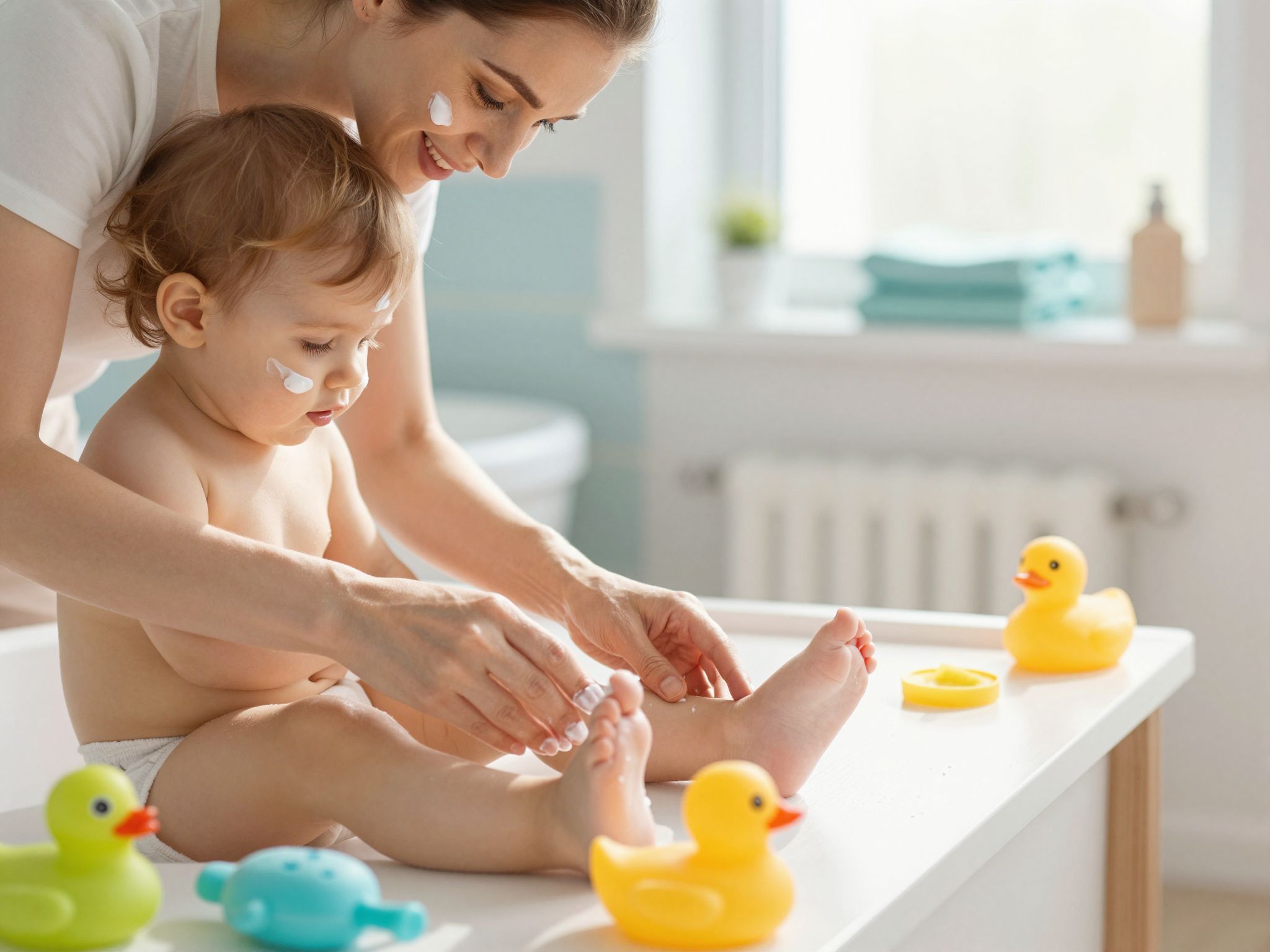 A babakrém bőrhidratáló hatása felnőtteknek is ideális.