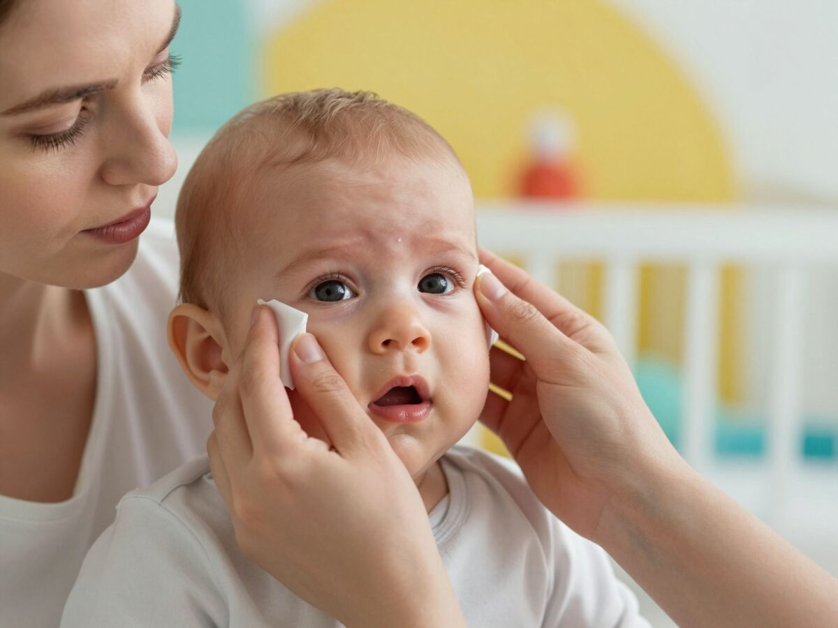 Könnyezik, váladékozik a baba szeme? A könnycsatorna-elzáródás kezelése
