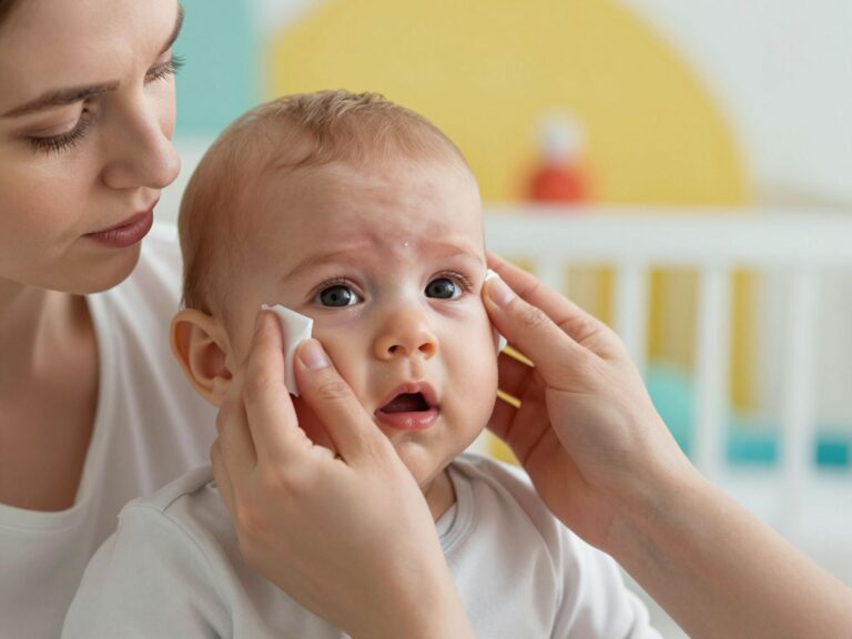 Könnyezik, váladékozik a baba szeme? A könnycsatorna-elzáródás kezelése