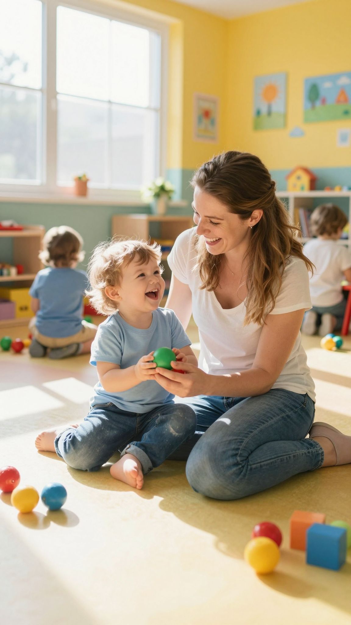 A bölcsődék támogatják a hosszú távú kötődést.