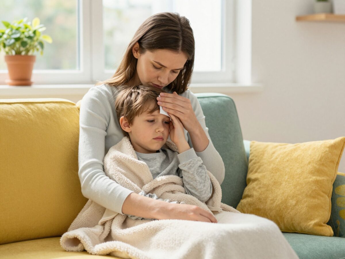 Lázcsillapítás és lázmérés: mikor kell orvoshoz fordulni a gyermek lázával?