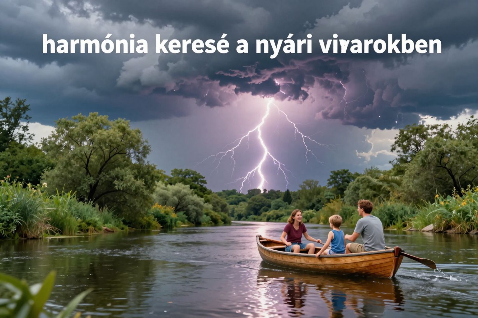 A nyár viharaiban is megtalálhatod a belső egyensúlyt.