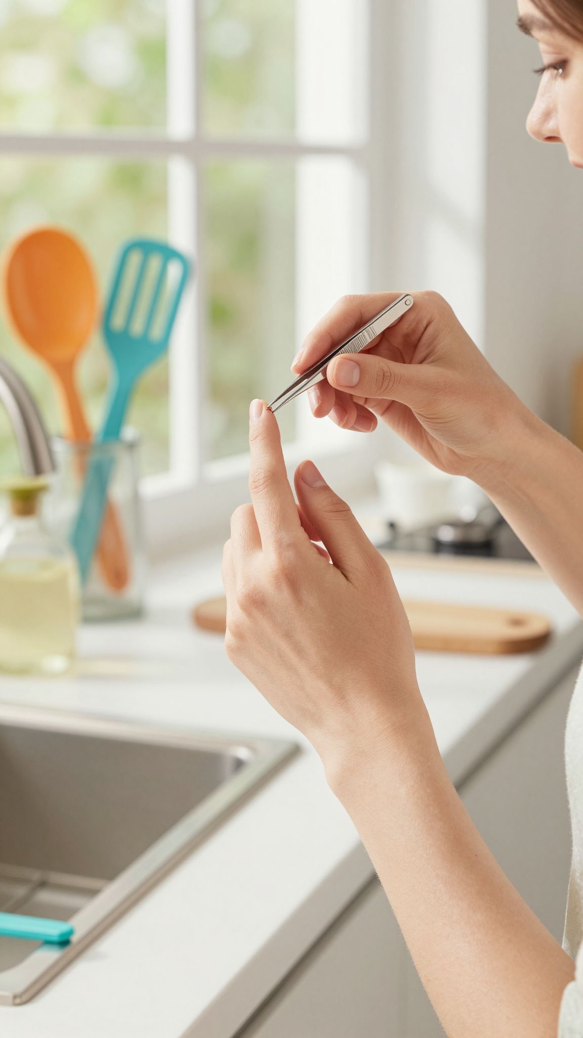 Ha a szálka mélyen van, fordulj orvoshoz!