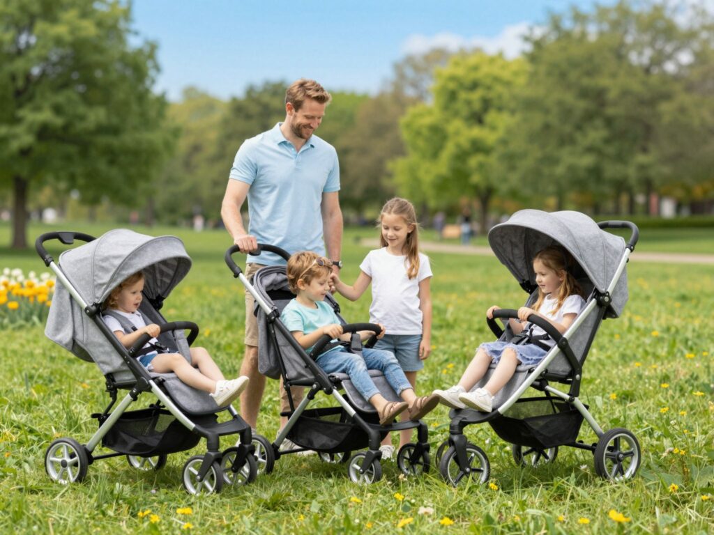 Multifunkciós, sport vagy esernyőre csukható? A babakocsik típusai és előnyeik