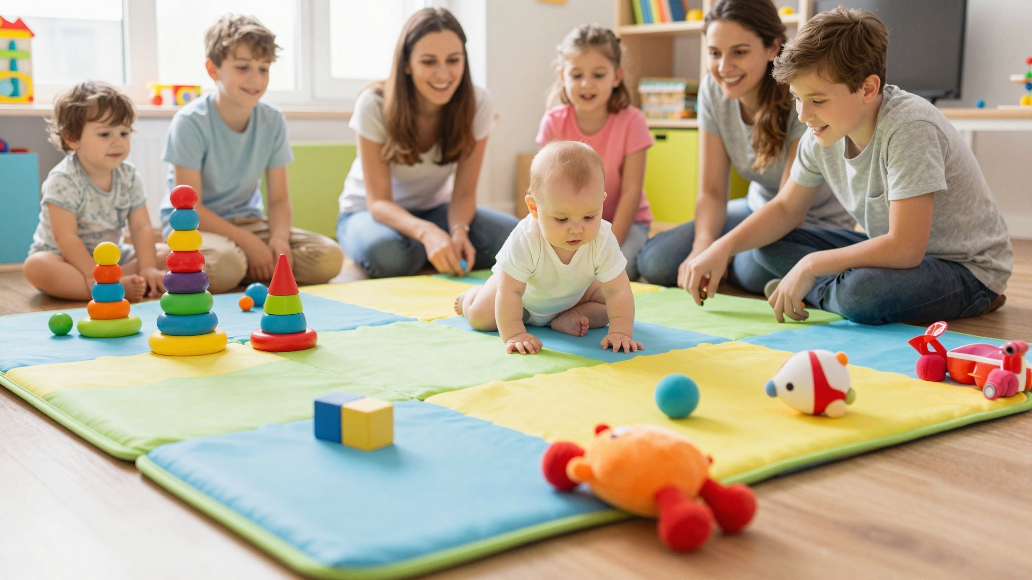 Az új mozgásfejlesztő eszközök segítik a baba fejlődését.