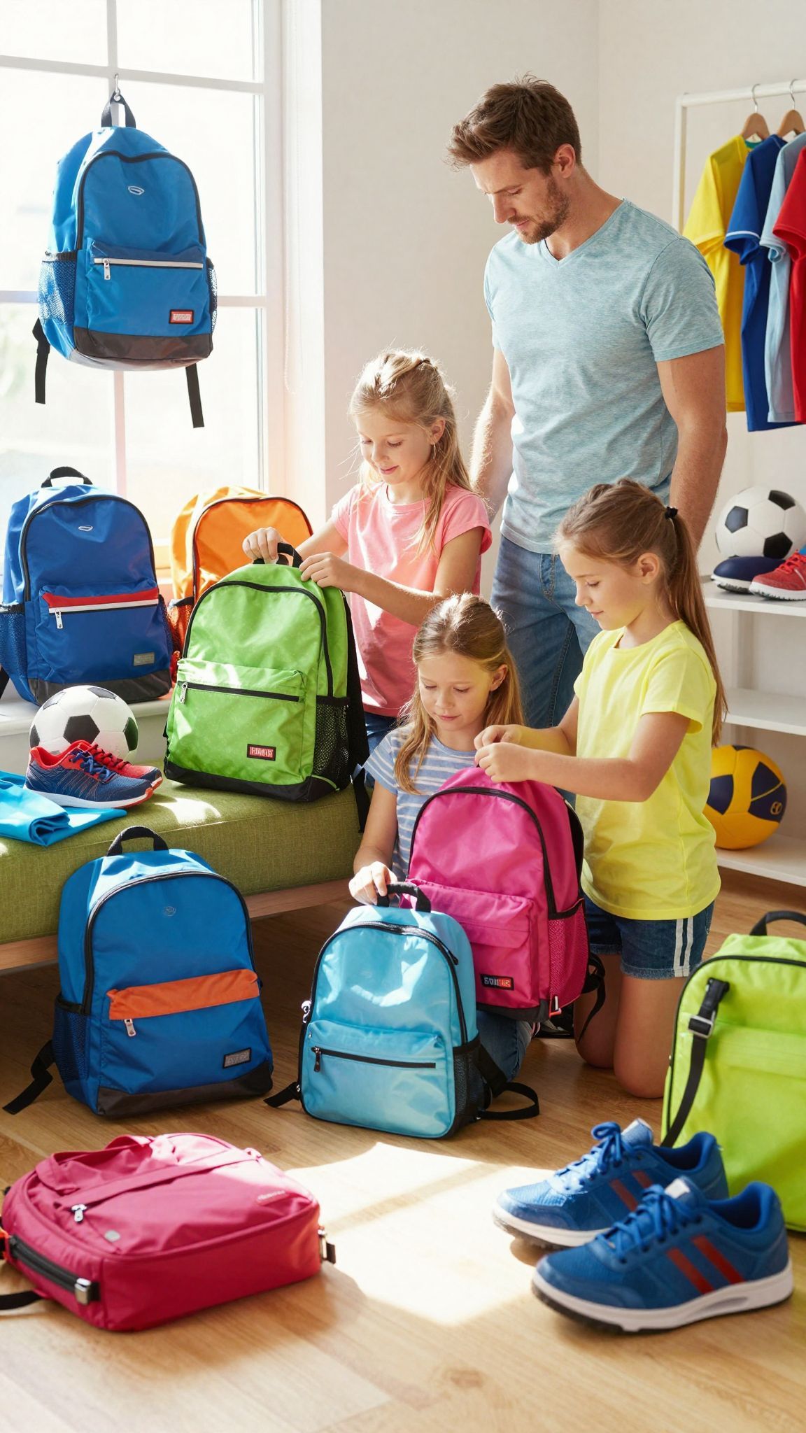 Új sportfelszerelés vásárlásával motiválhatod a gyerekeket!