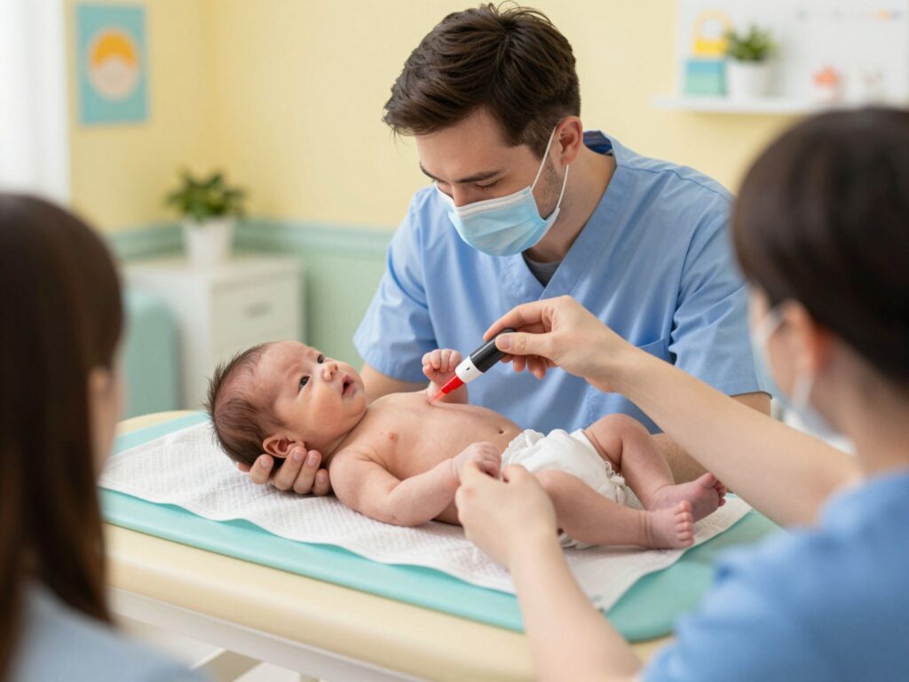 Sarokvérvétel és hallásvizsgálat: ezek a legfontosabb újszülöttkori szűrések