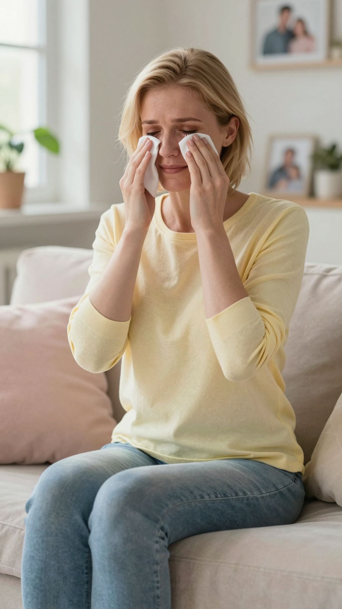 A sírás segít a szülői stressz csökkentésében.