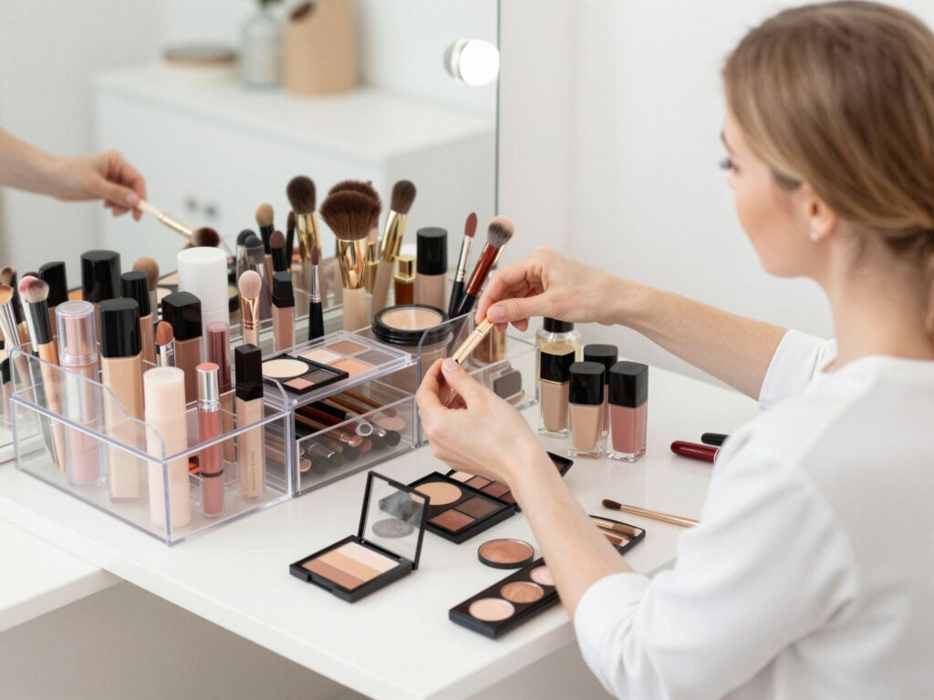 Sminktárolási ötletek: rendszerezd a sminkkészletedet, mint egy profi