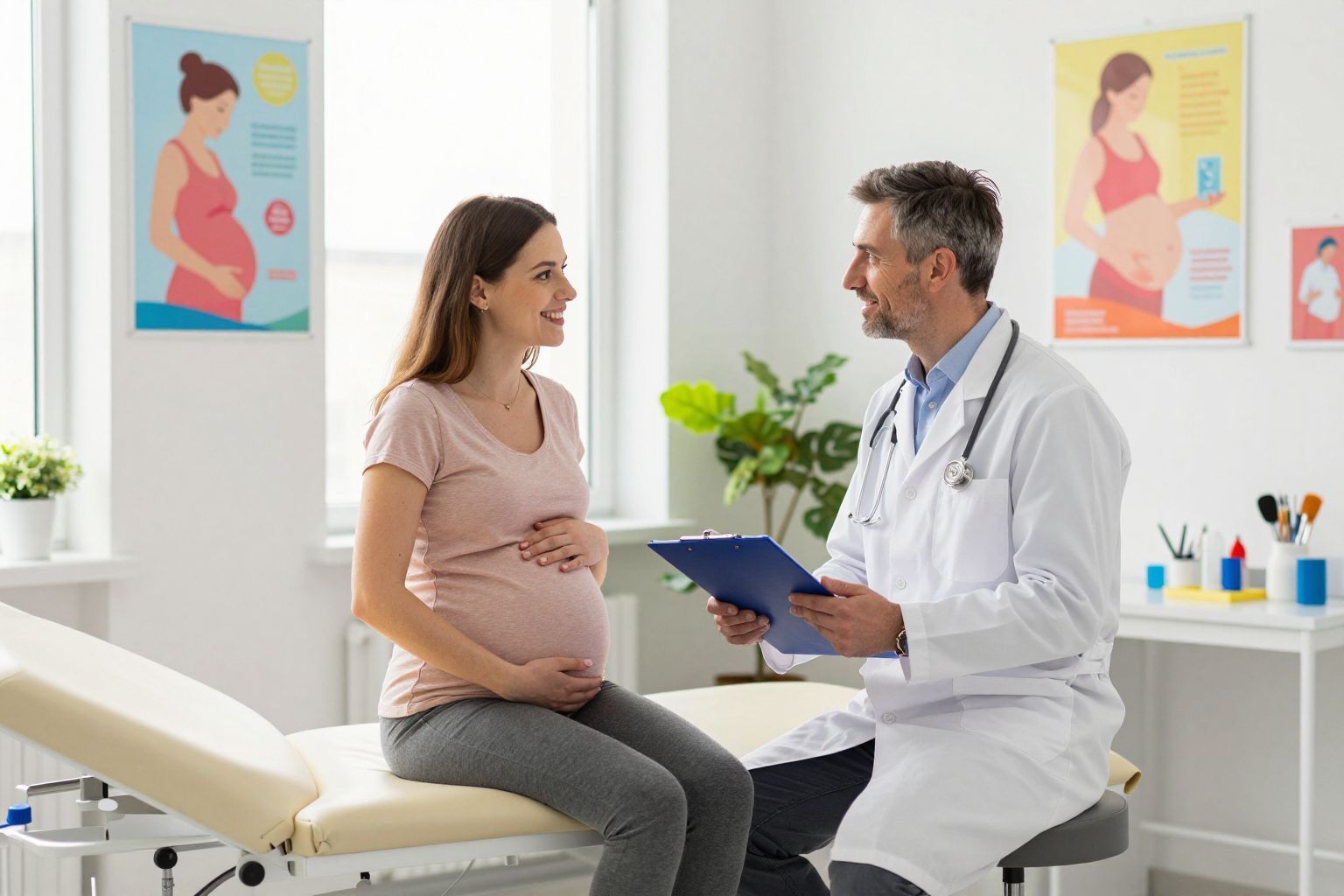 A terhesség alatt végzett vizsgálatok segítik a biztonság megőrzését.