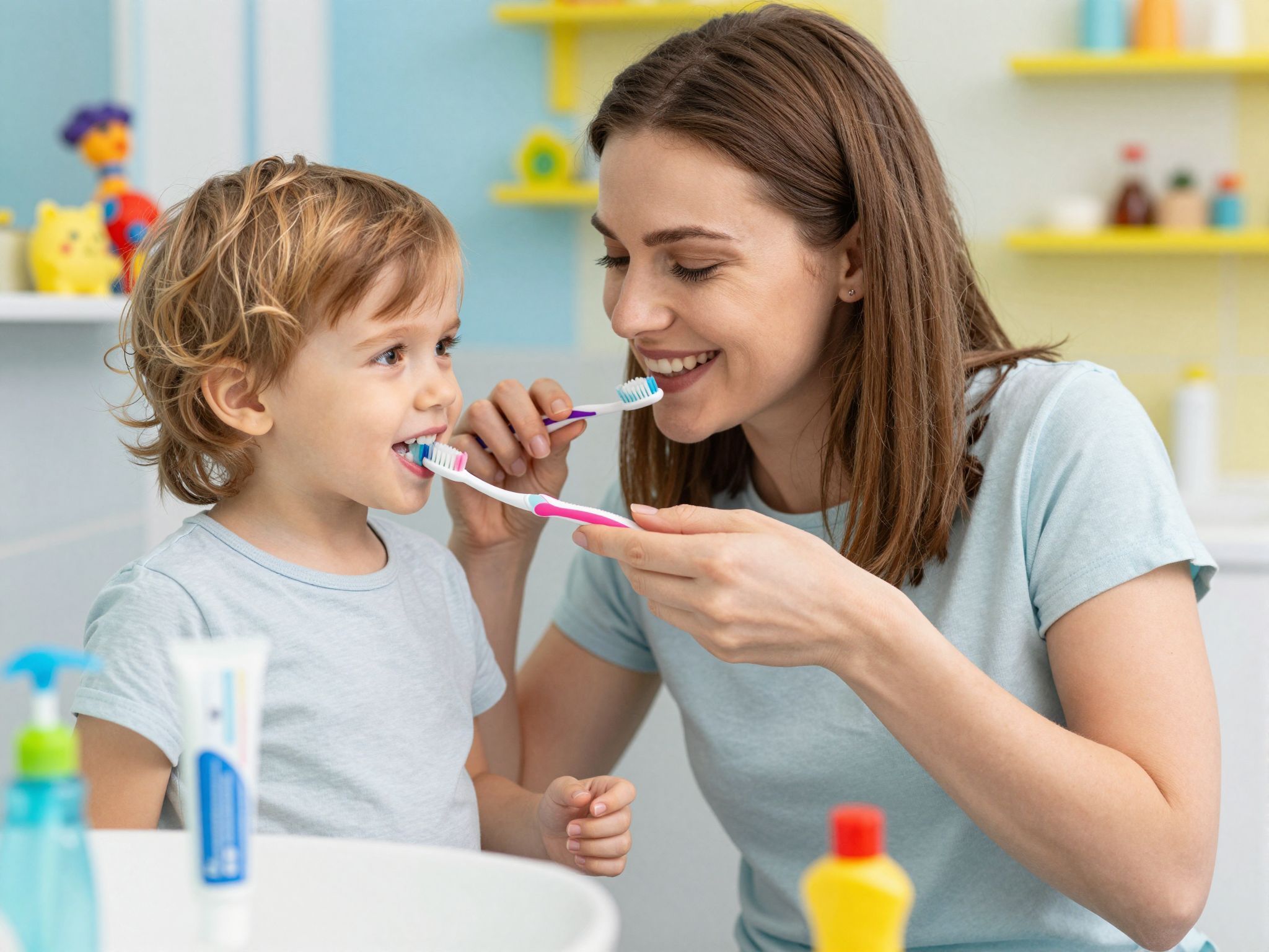 A korai szájhigiénia segít megelőzni a jövőbeli problémákat.