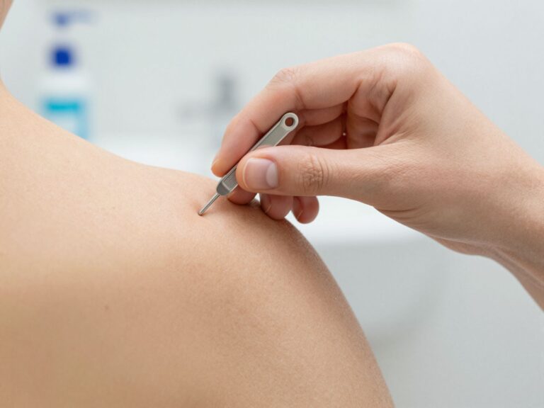 Szálka a bőrben: fájdalommentes és egyszerű módszerek az eltávolításra
