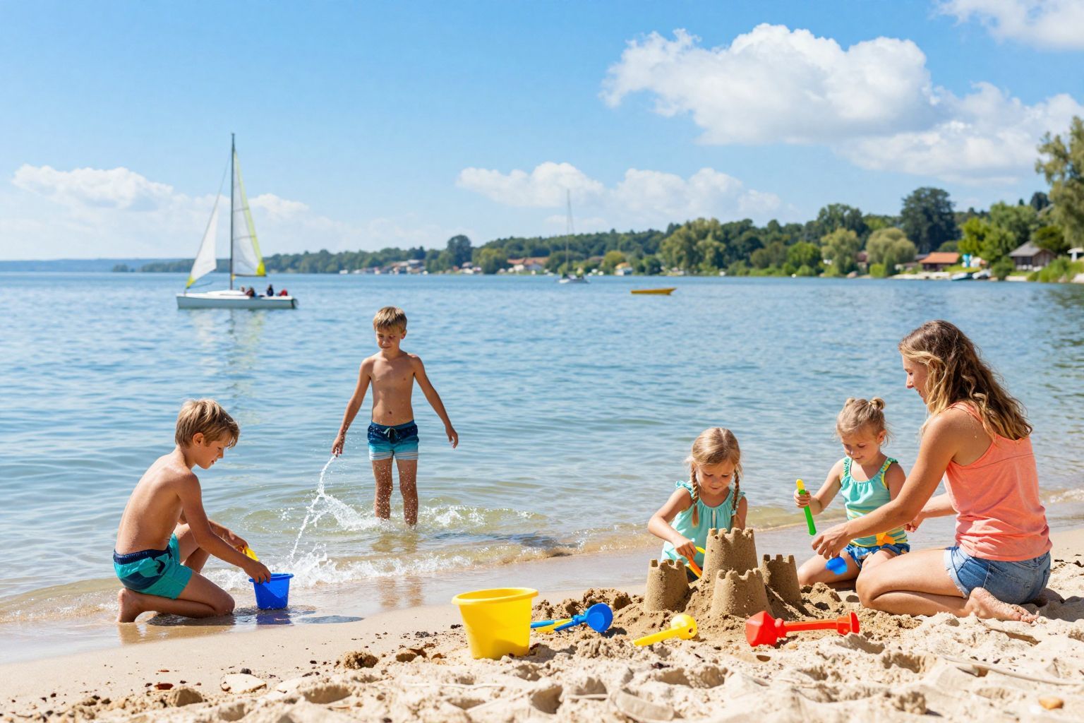 A Balaton vitorlázásra és vízi sportokra tökéletes választás.