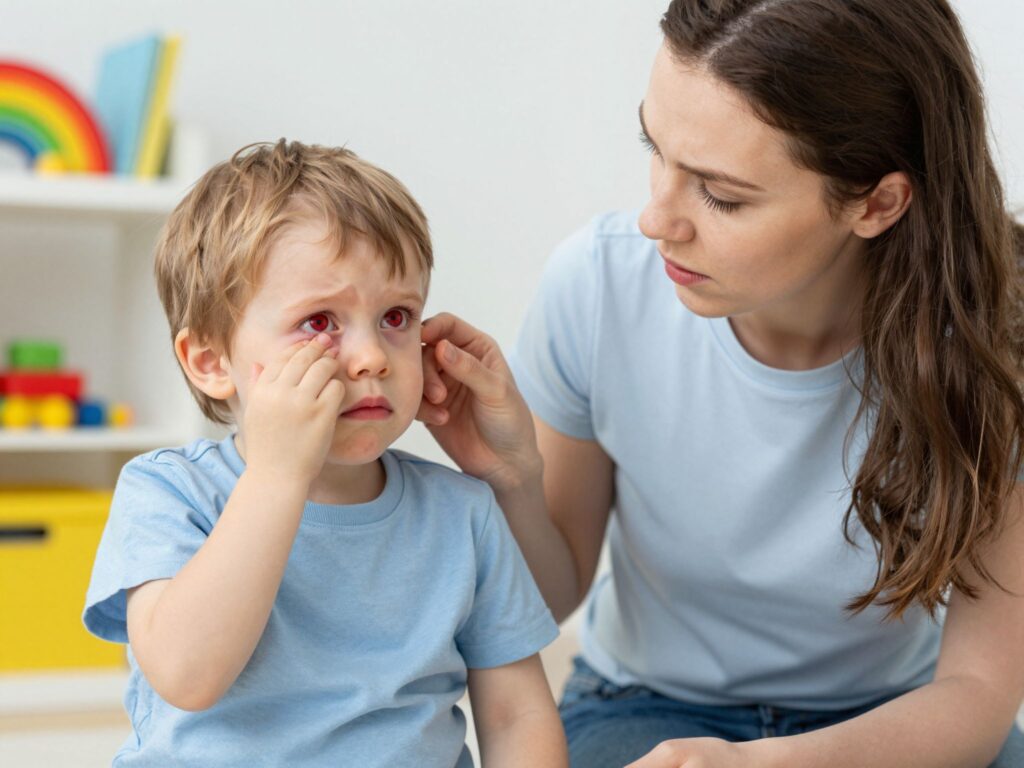 Vörös, viszkető szem a gyereknél? Minden, amit a gyermekkori kötőhártya-gyulladásról tudni kell