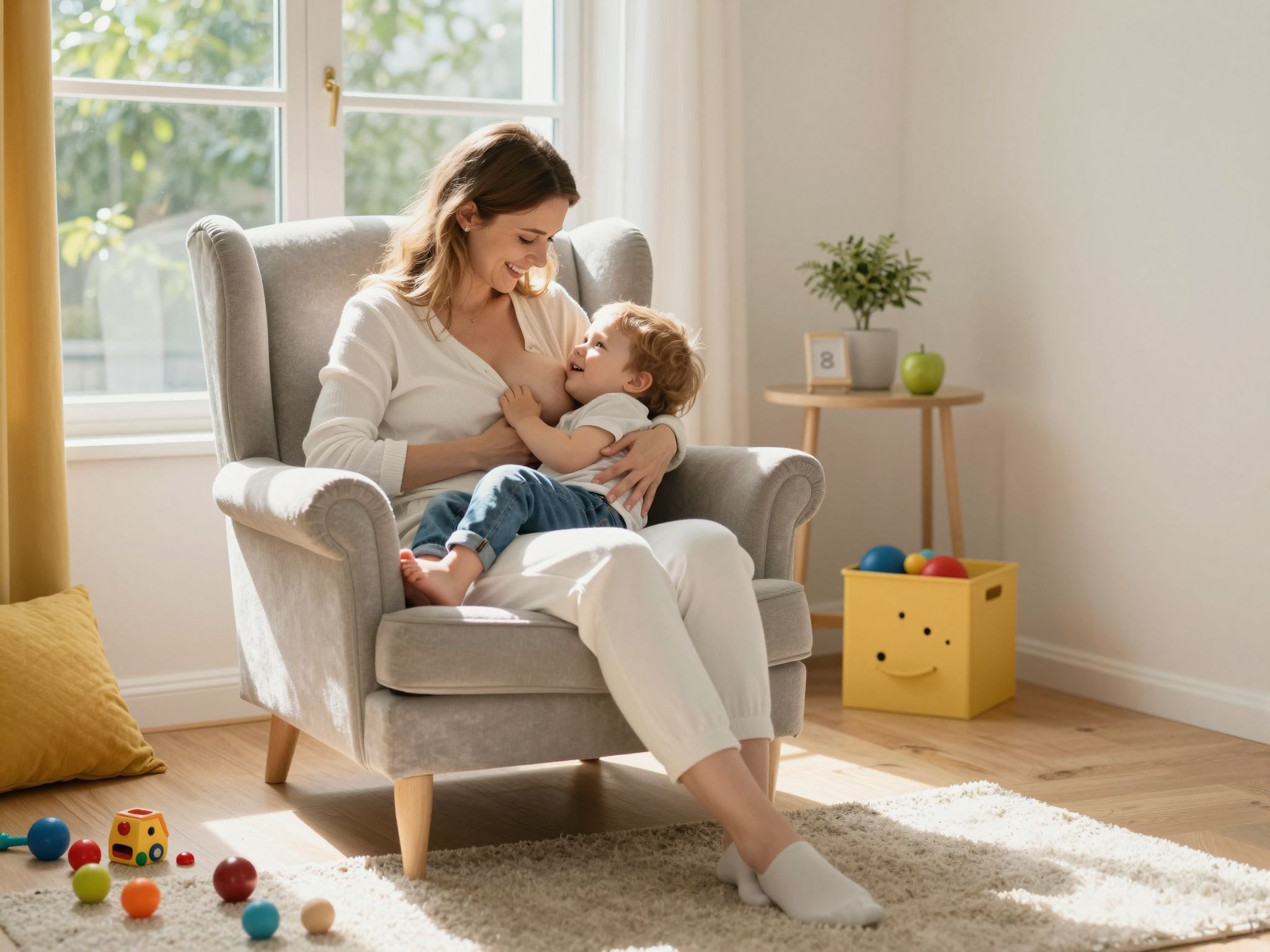 A hosszú szoptatás támogatja a gyermek érzelmi fejlődését.
