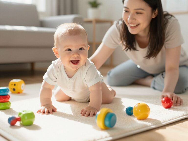 A forgás tudománya: mikor és hogyan tanul meg a baba hasra és hátra fordulni?