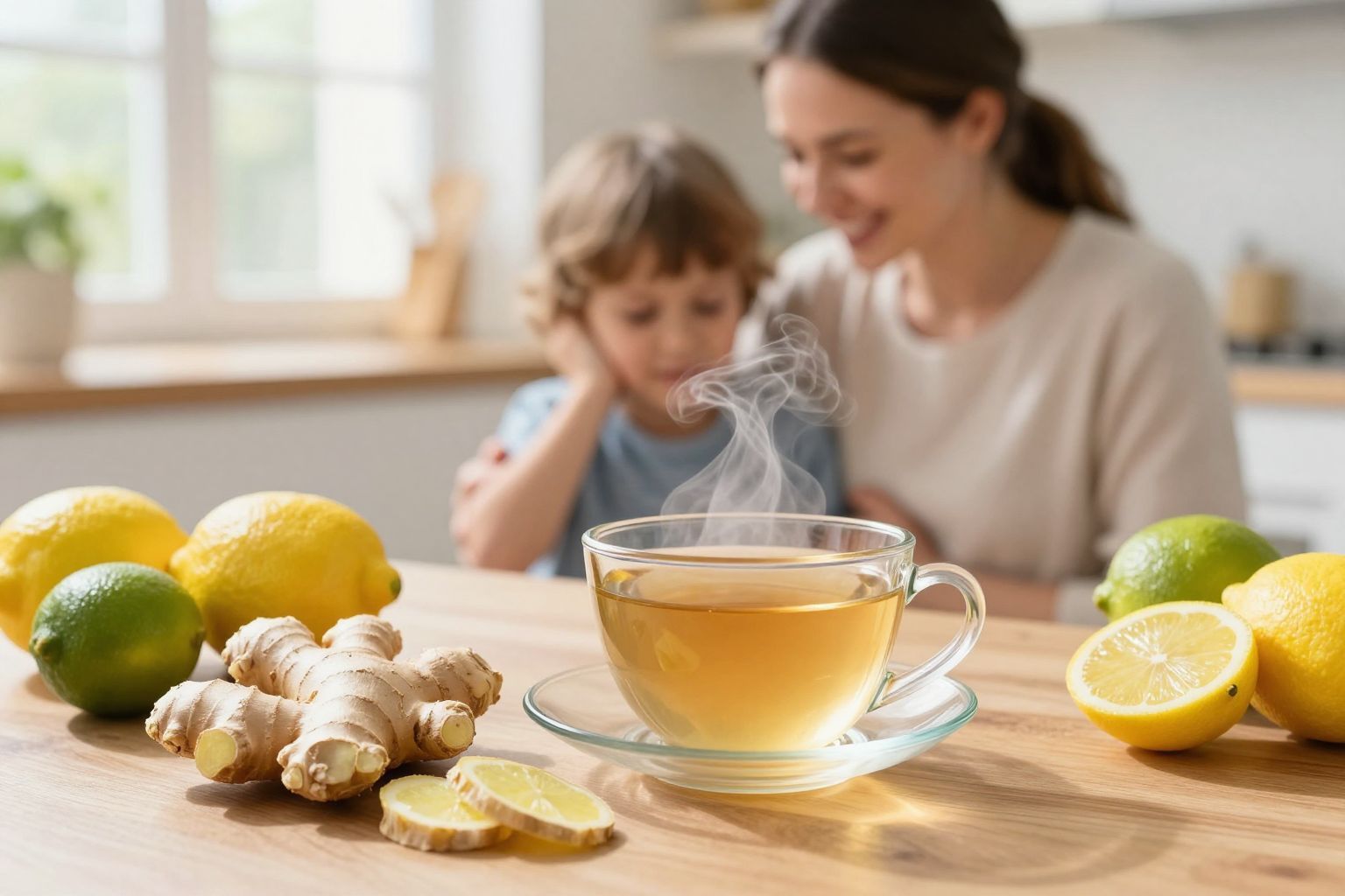A gyömbér hatékonyan csökkenti a hányingert és görcsöket.