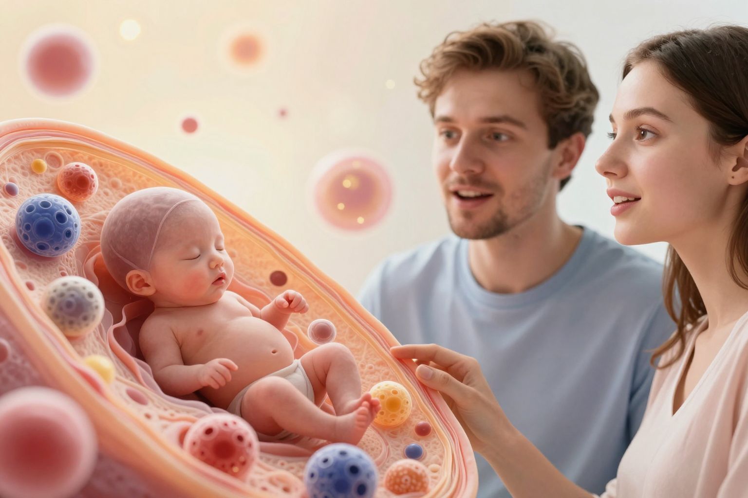 A harmadik héten alakul ki az embrionális lemez.