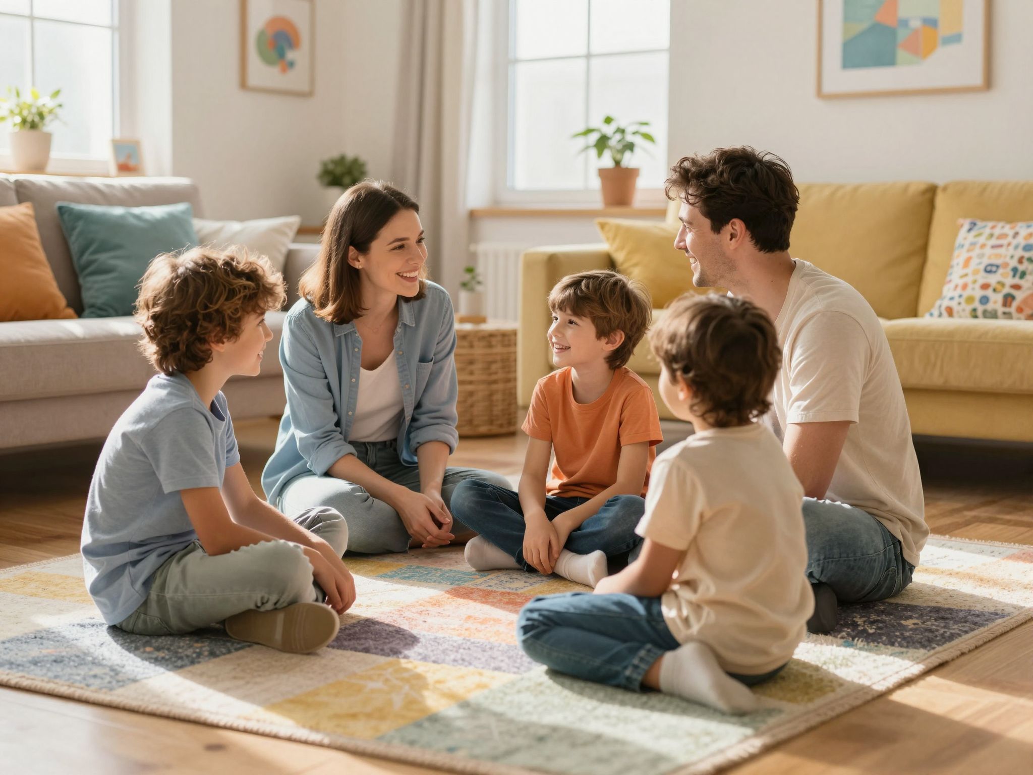 A hatékony kommunikáció erősíti a családi kötelékeket.