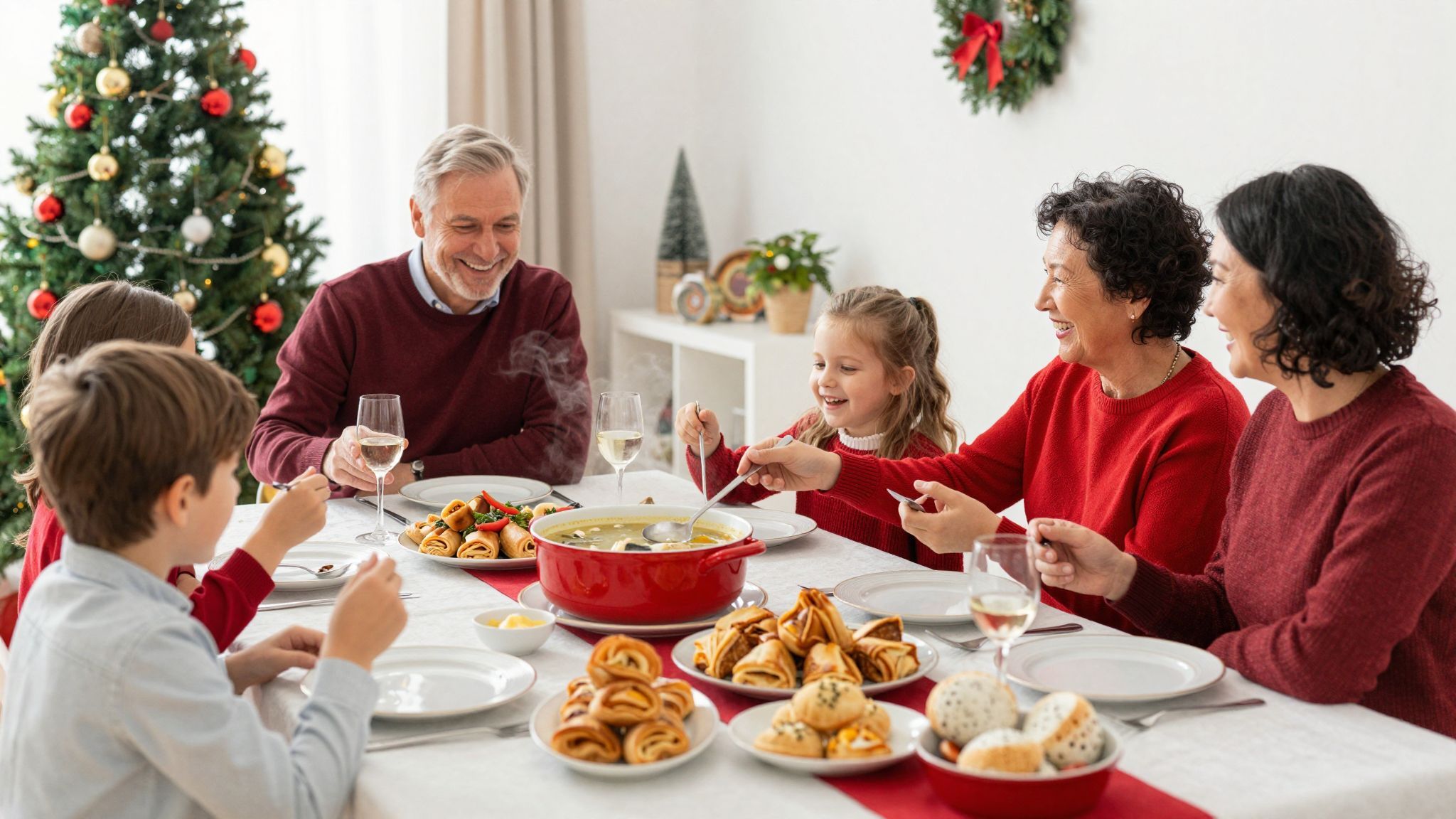 A karácsony másnapján családi összejövetelek jellemzik a hagyományt.