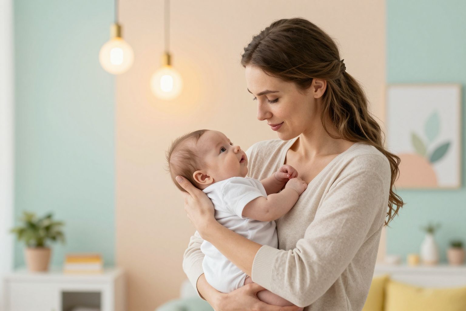 A kismamák és babák érzékenyebbek a fényingerekre.