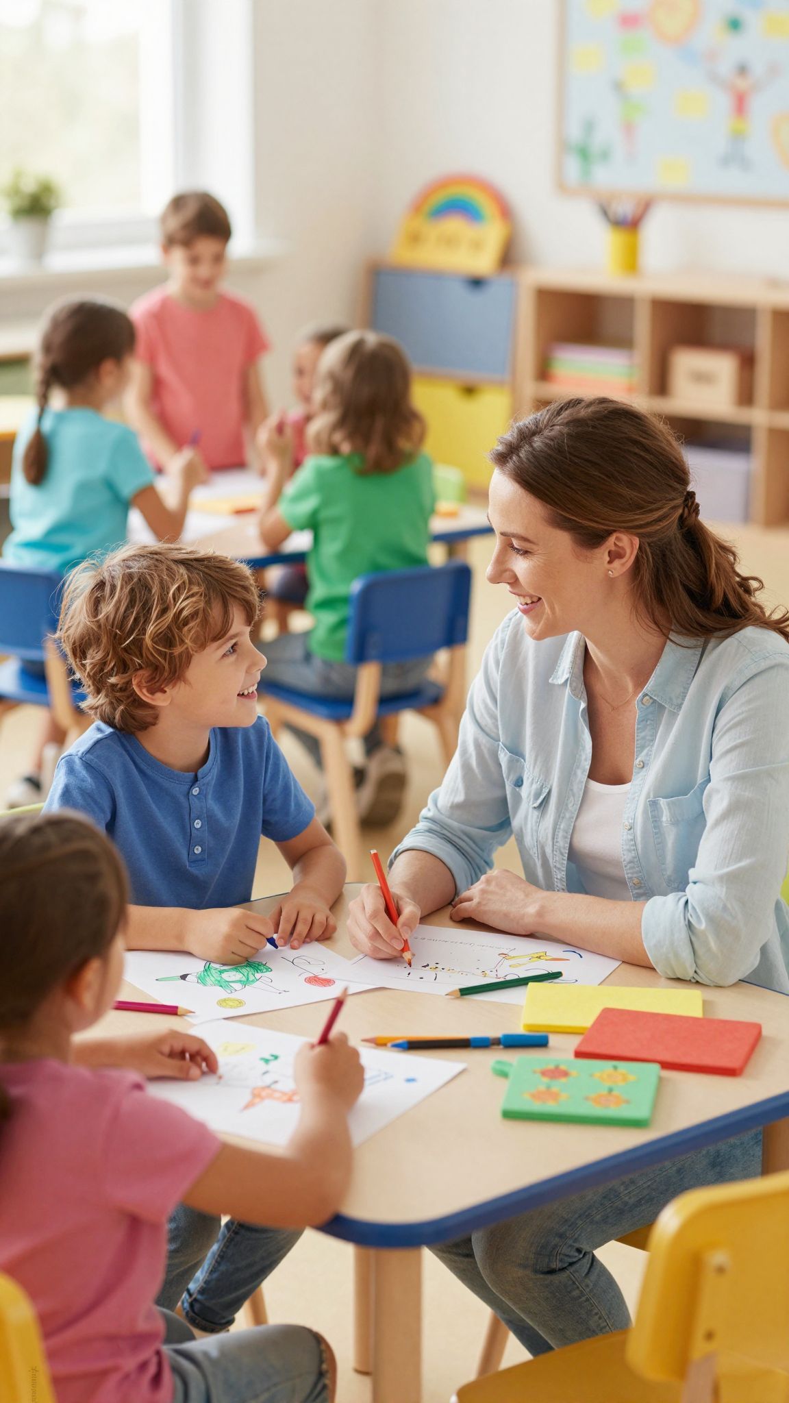 A környezet befolyásolja a gyerekek kommunikációs hajlandóságát.