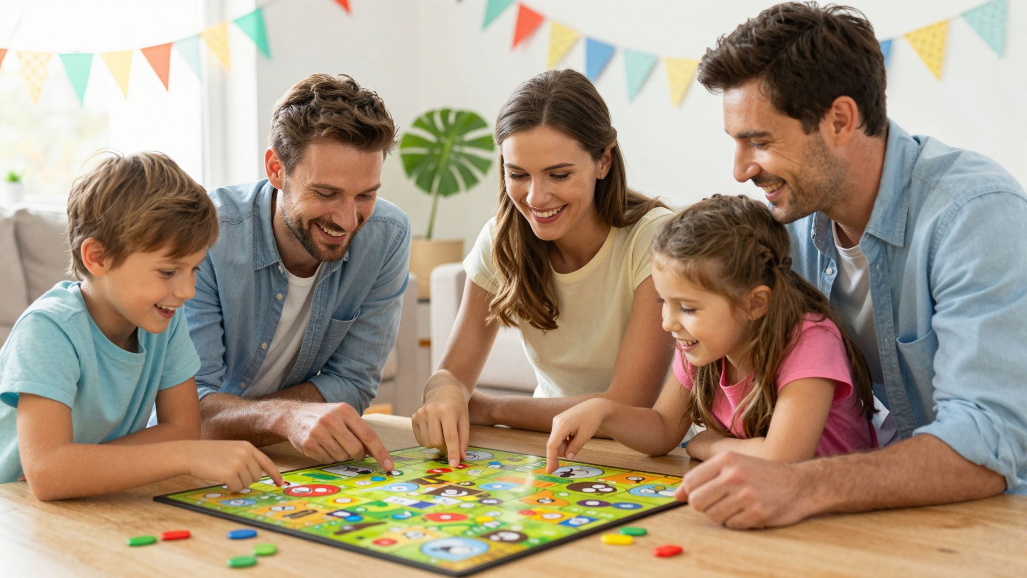 A közös játék erősíti a családi kötelékeket és együttélést.