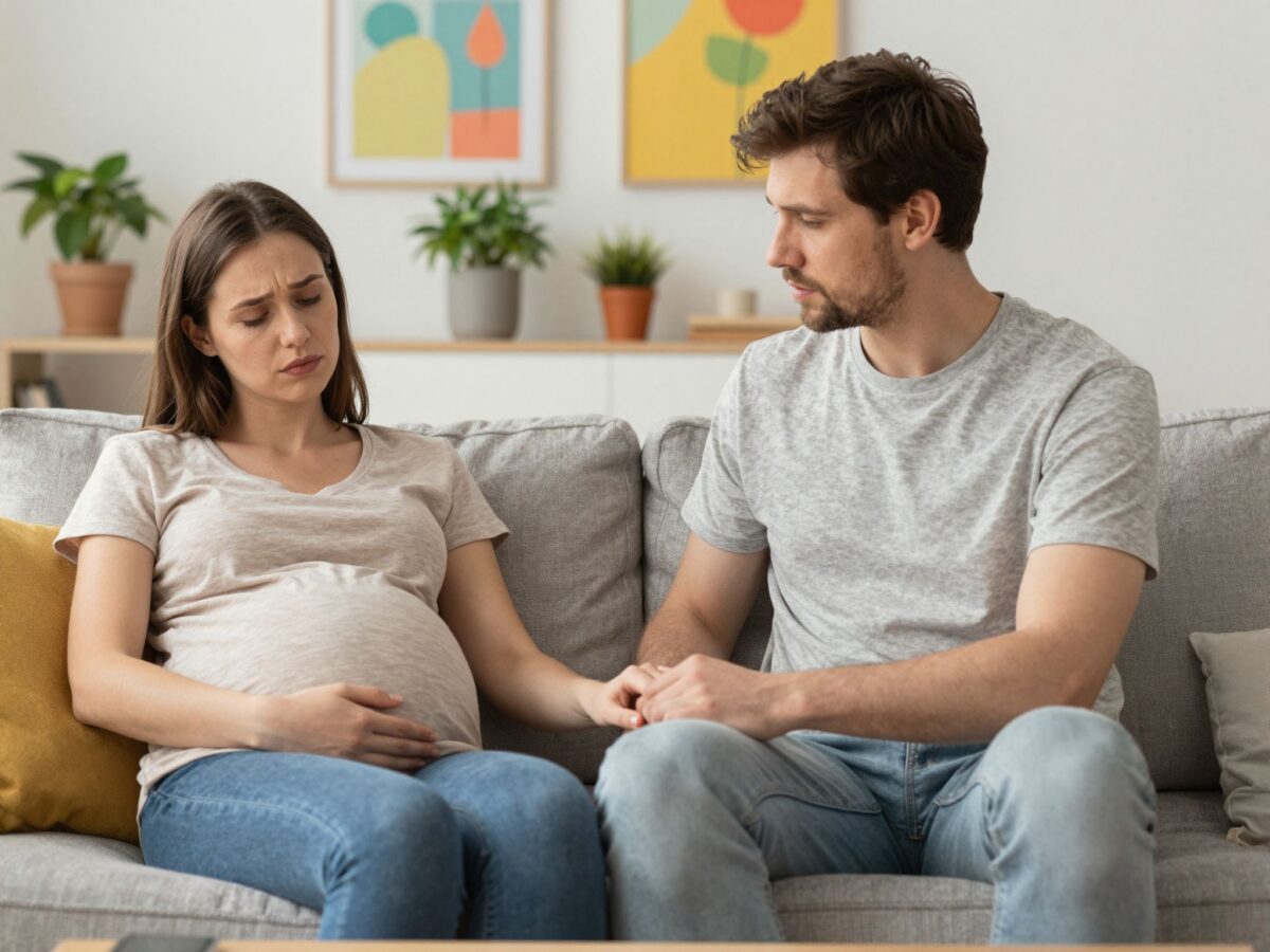 A párod is hízik és rosszul van? Lehet, hogy a couvade-szindróma áll a háttérben
