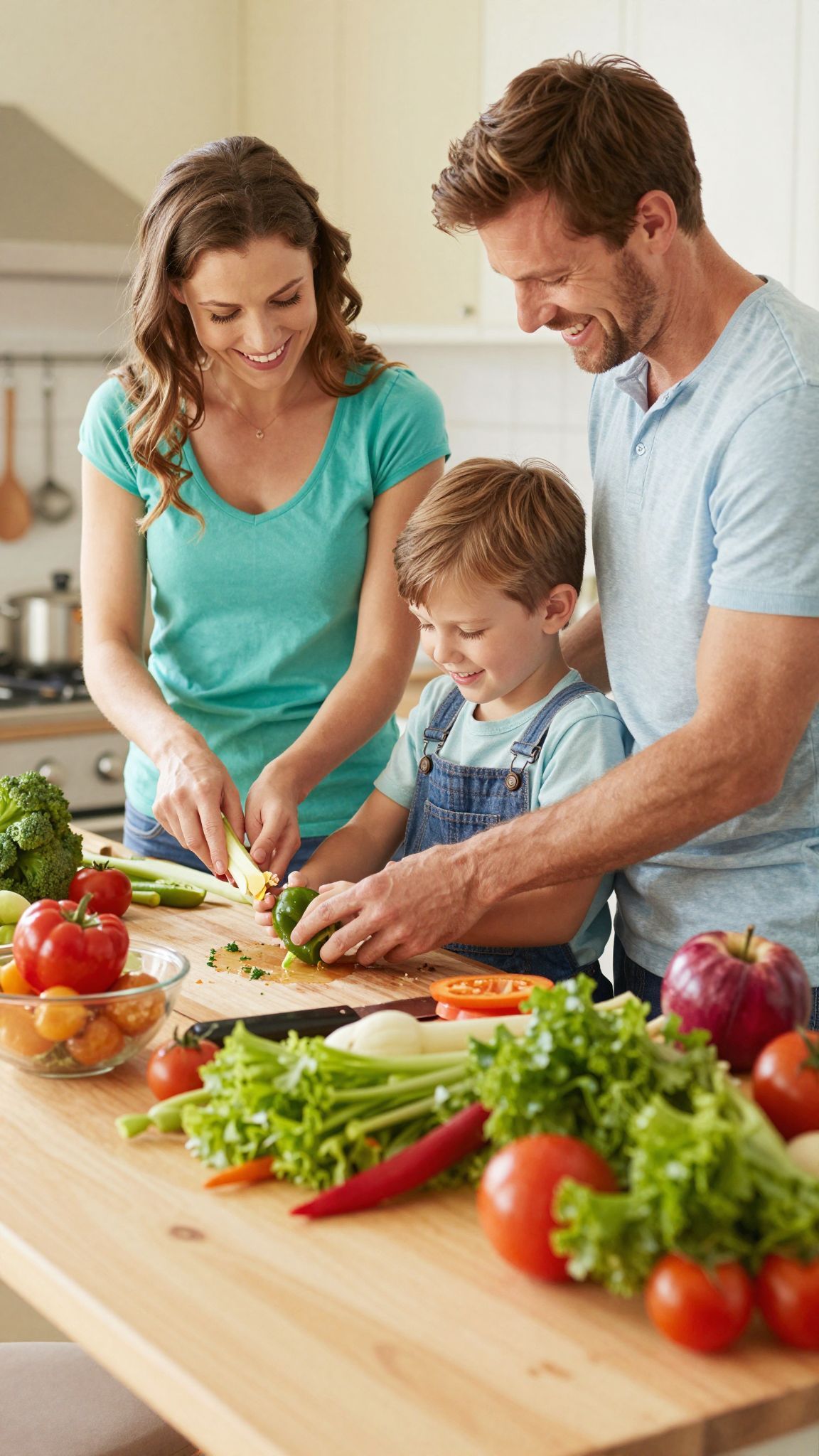 A családi példamutatás kulcsfontosságú az egészséges szokásokhoz.