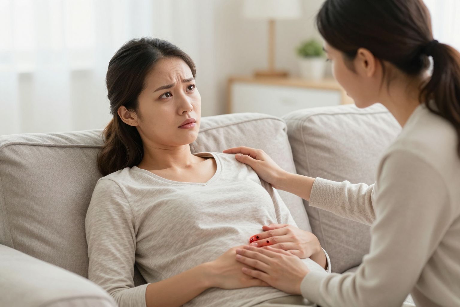 A vérzés azonnali orvosi segítséget igényel terhesség alatt.