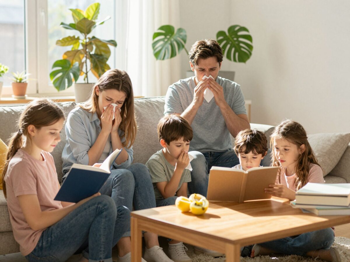 Állandó nátha és köhögés: Lehet, hogy nem megfázás, hanem poratka allergia okozza