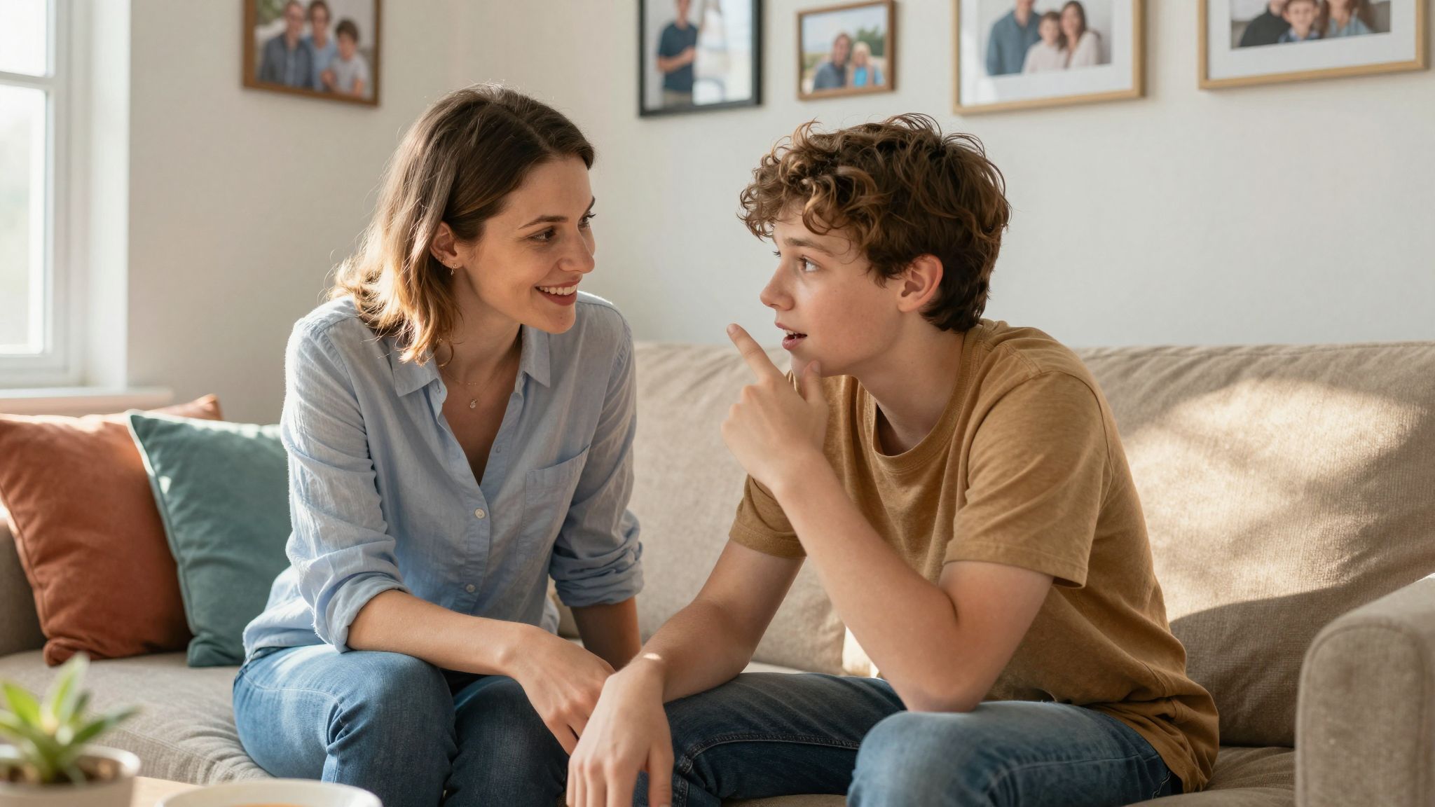 Szakember segíthet a tinédzserek érzelmi nehézségein.