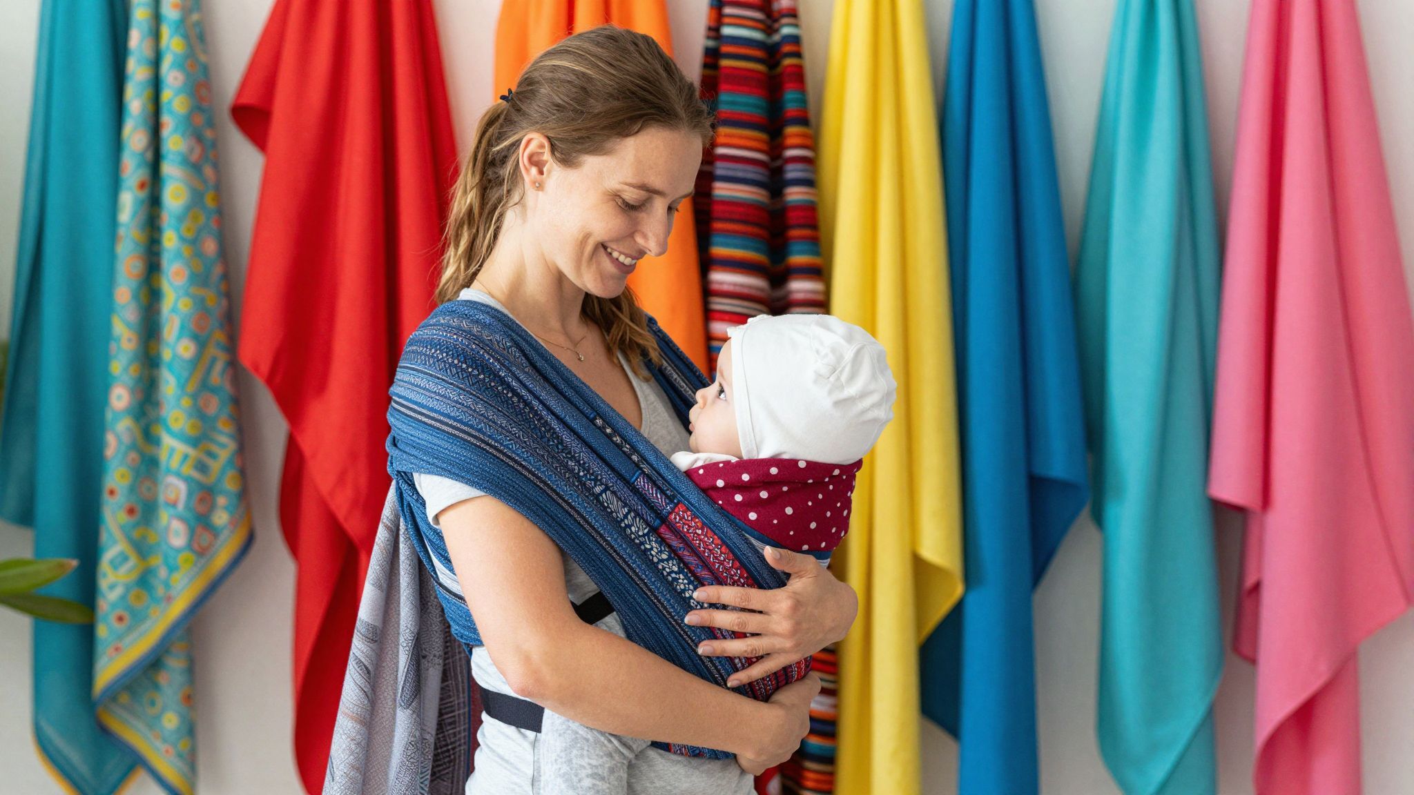 A textil minősége befolyásolja a hordozás komfortját.