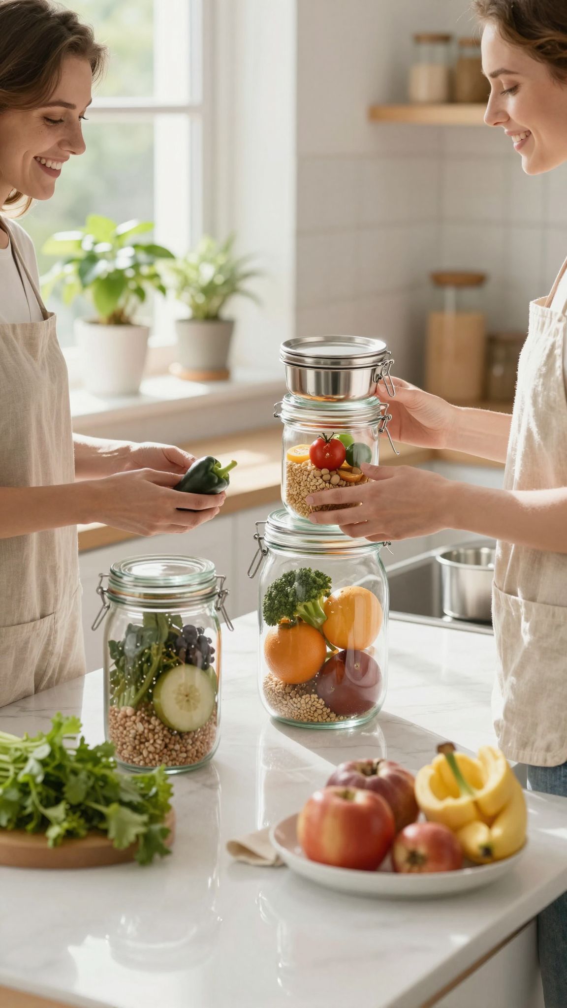 A vákuumtárolás hosszabb élettartamot biztosít az élelmiszereknek.