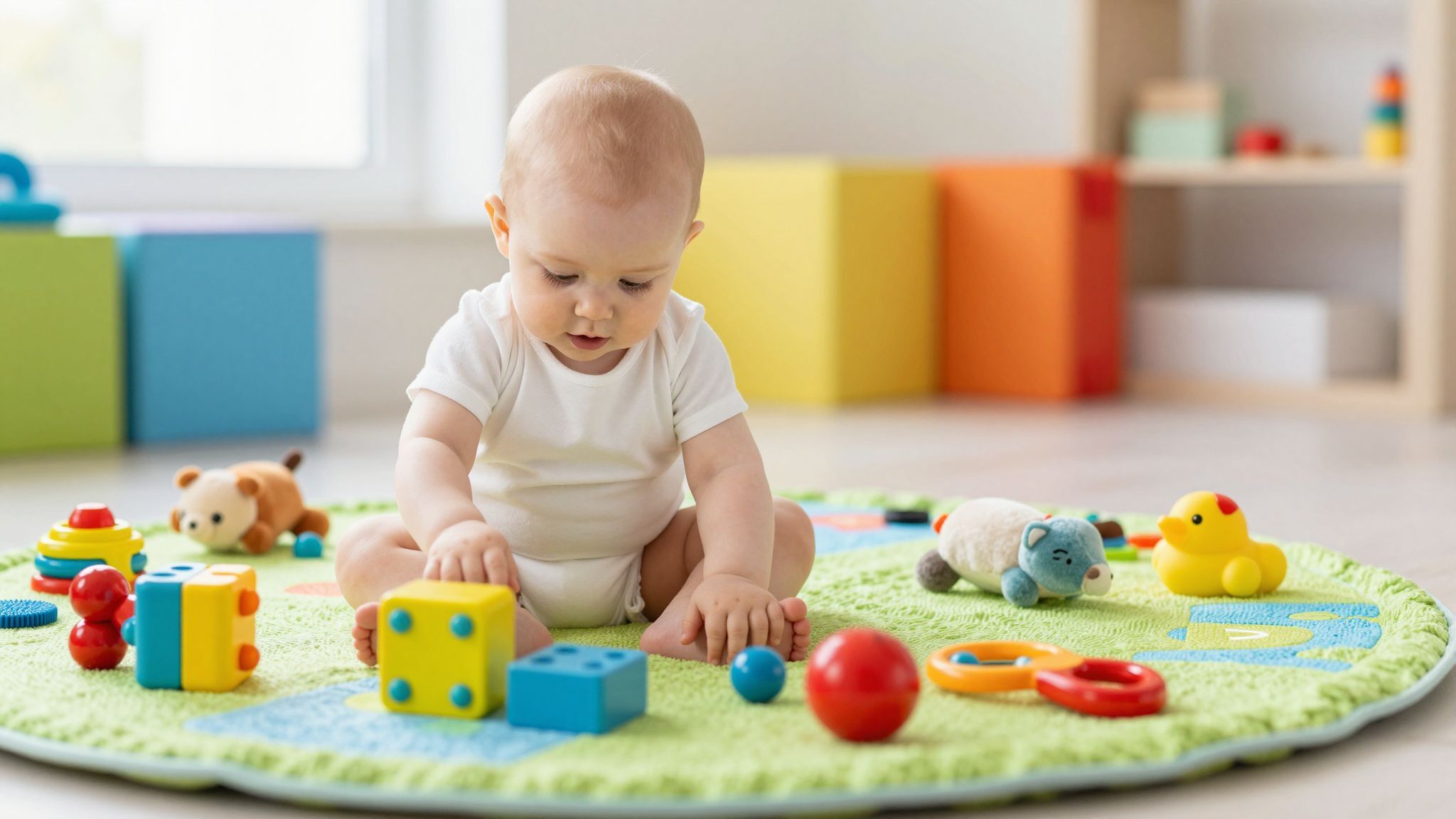 Az újszülöttek az érzékszerveikkel fedezik fel a világot.